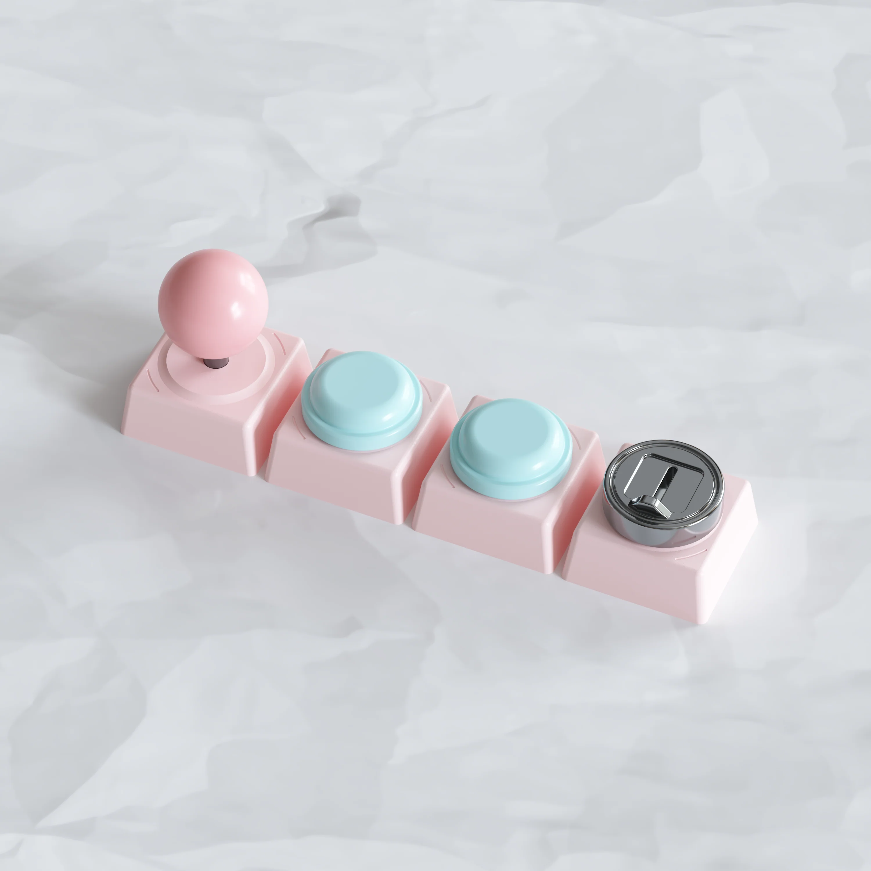 80 RETROS METAL ARTISAN KEYCAP - Image 3