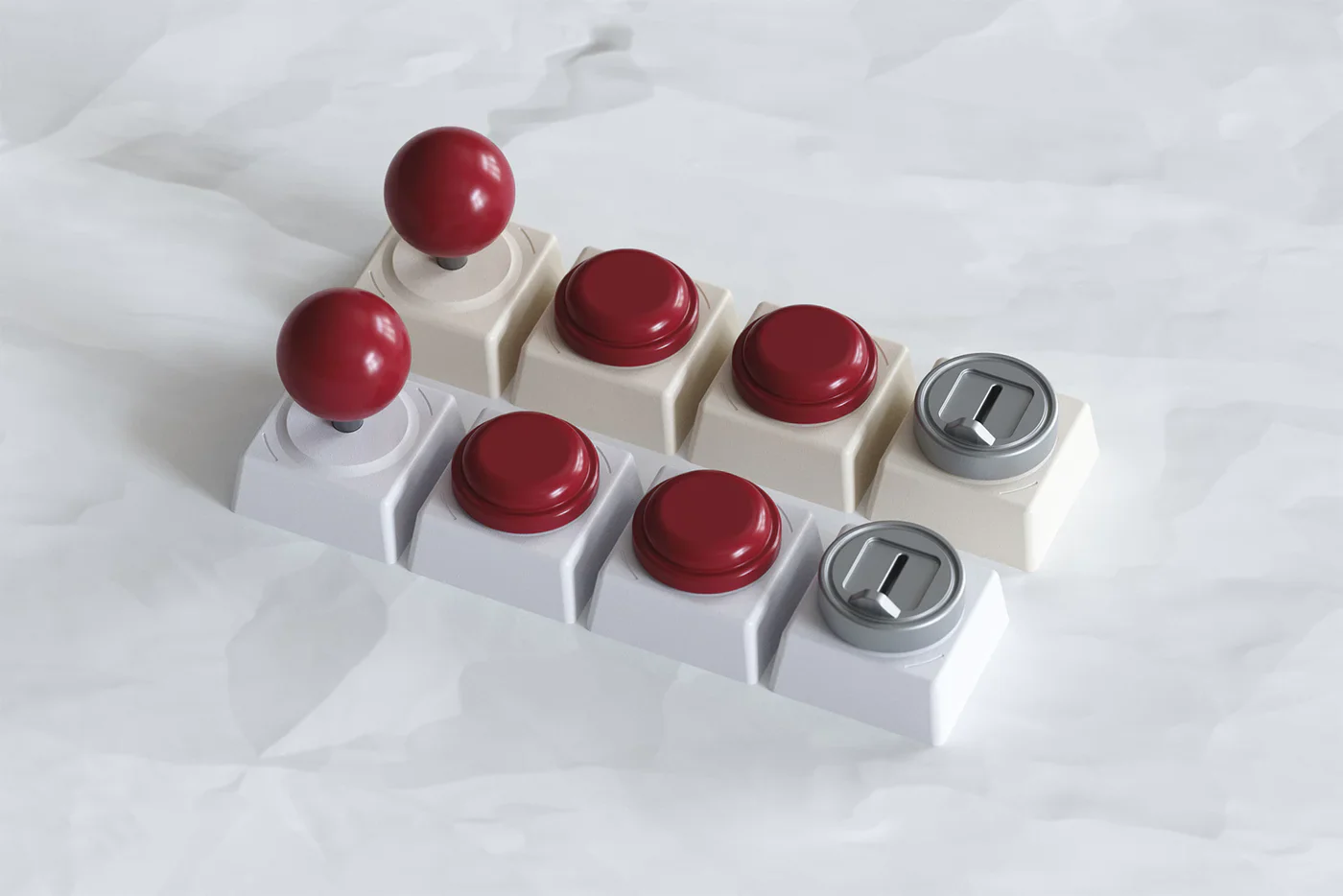 80 RETROS METAL ARTISAN KEYCAP - Image 4