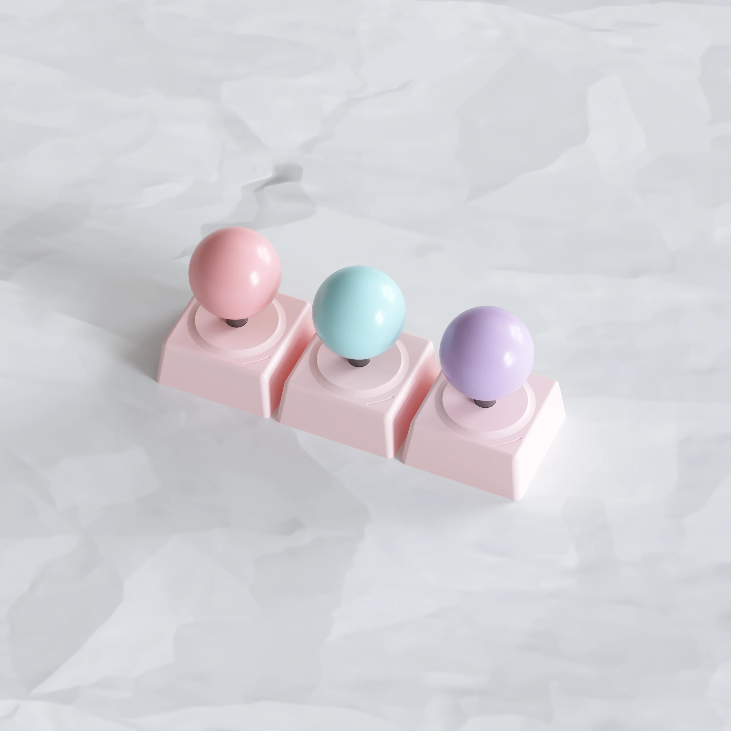 80 RETROS METAL ARTISAN KEYCAP - Image 5