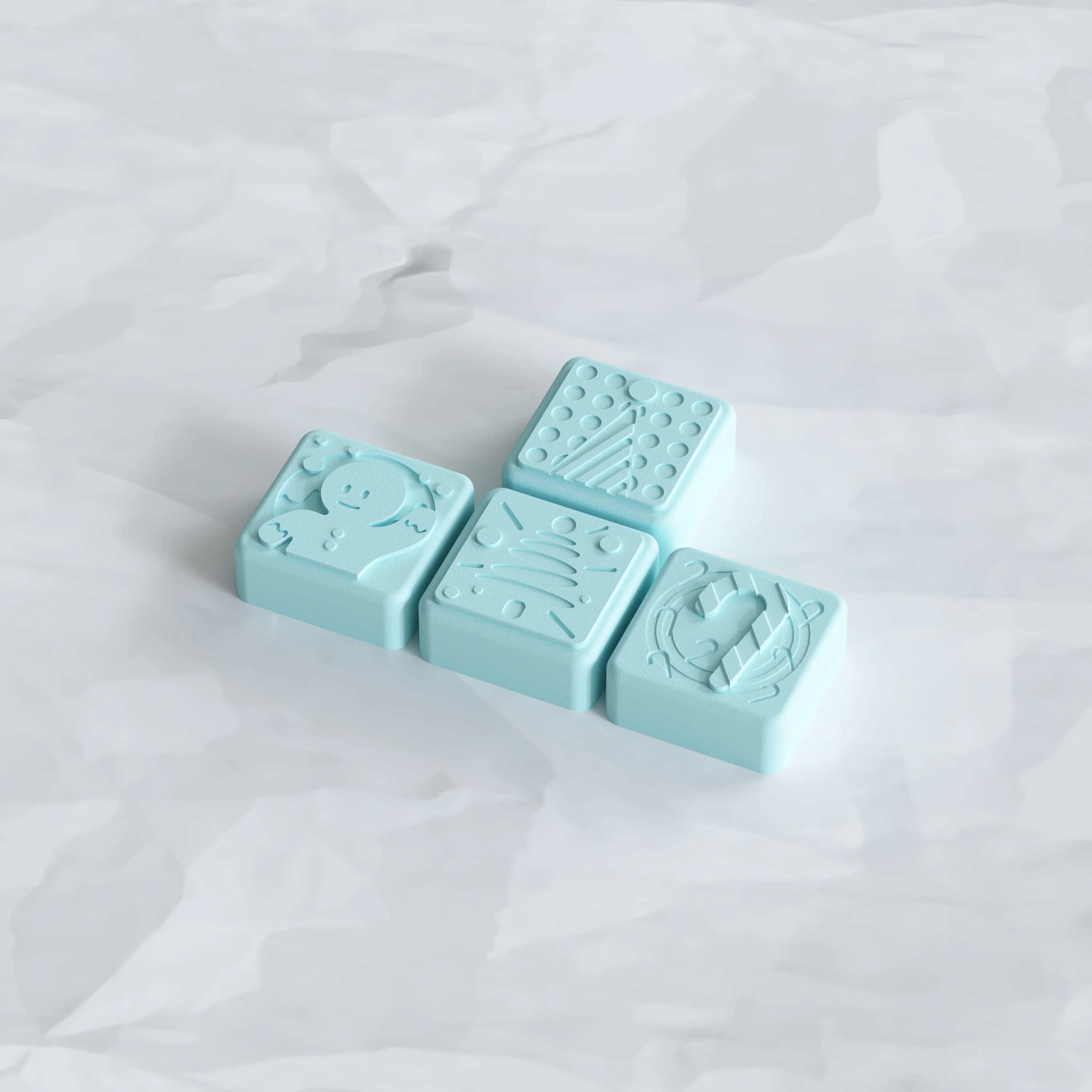 80 RETROS METAL ARTISAN KEYCAP - Image 6