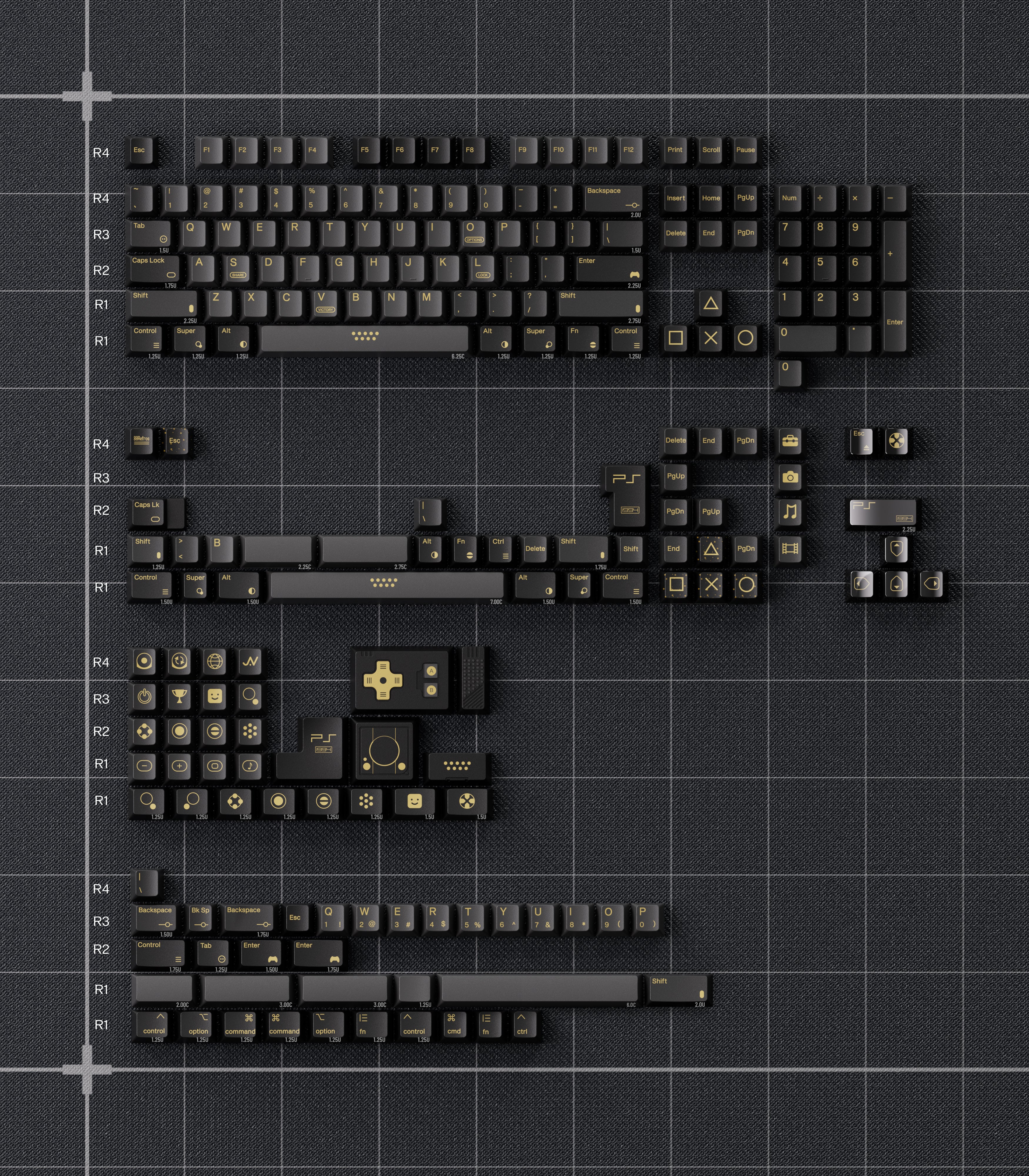 80 RETROS PS1994 PBT+ABS KEYCAP SET - Image 14