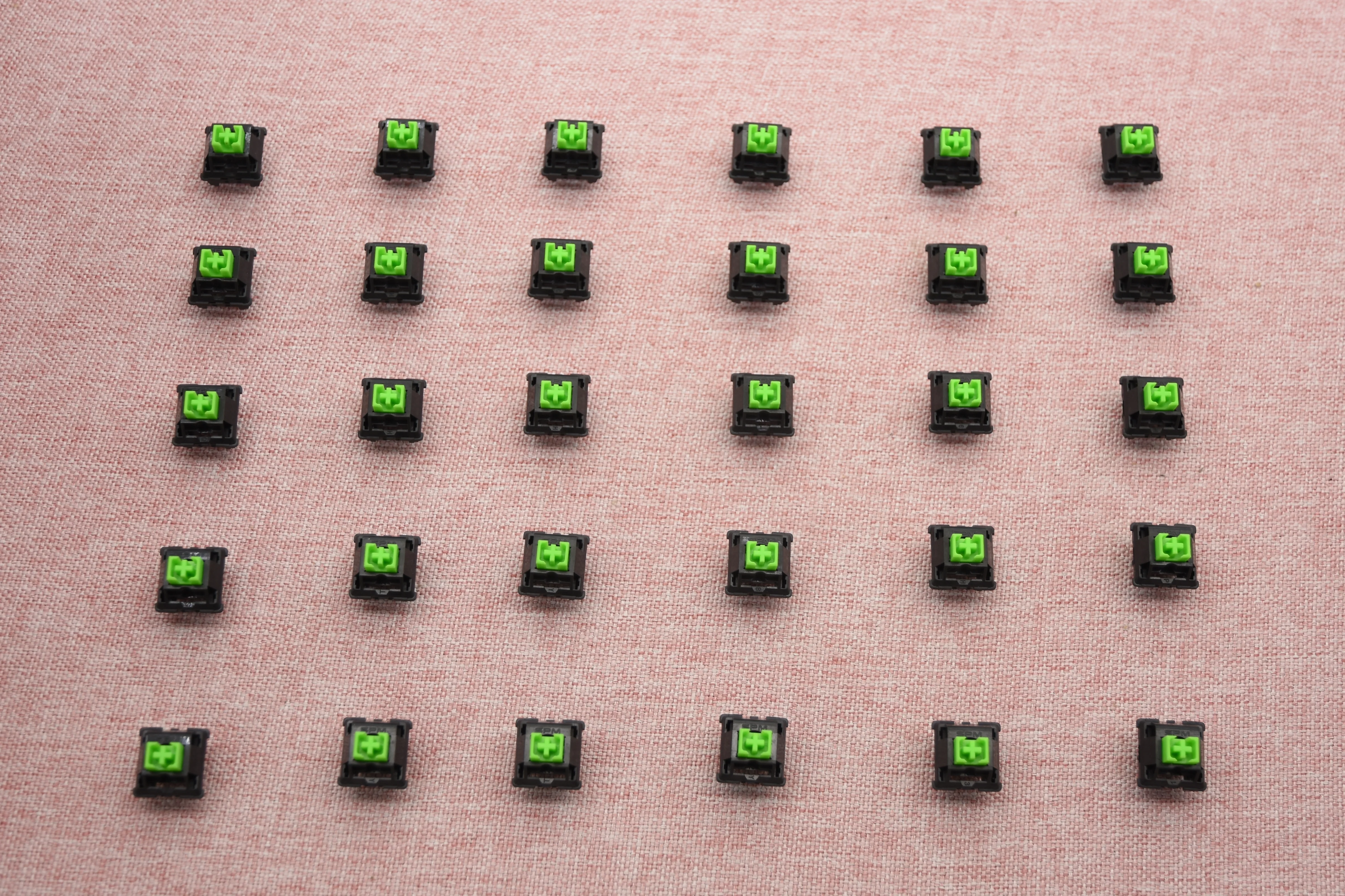 BSUN GREEN ARROW LINEAR SWITCH FACTORY LUBED (10PCS) - Image 8