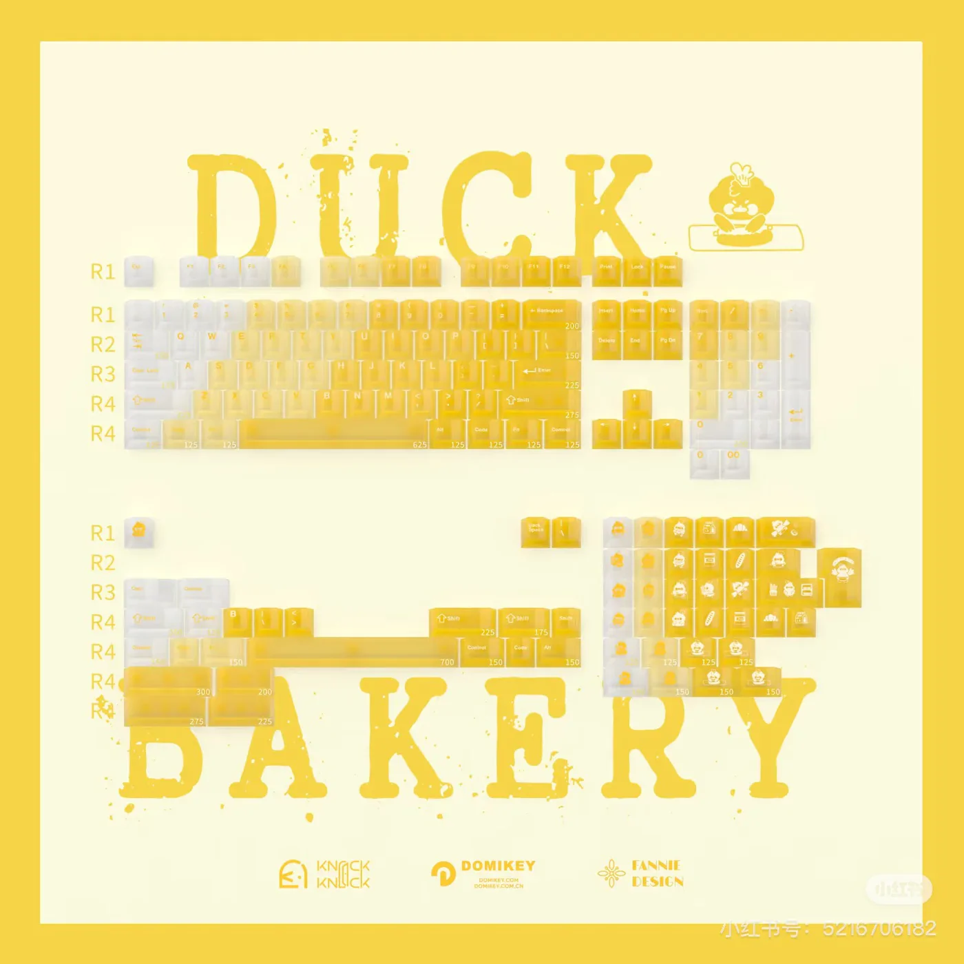 DMK DUCK BAKERY KEYCAP SET - Image 3