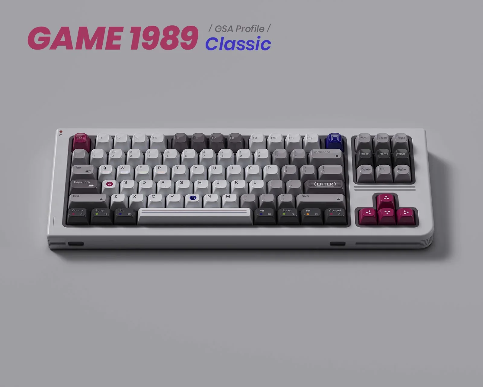 GAME 1989 GSA KEYCAPS GSA PROFILE POLISHED ABS - Image 10
