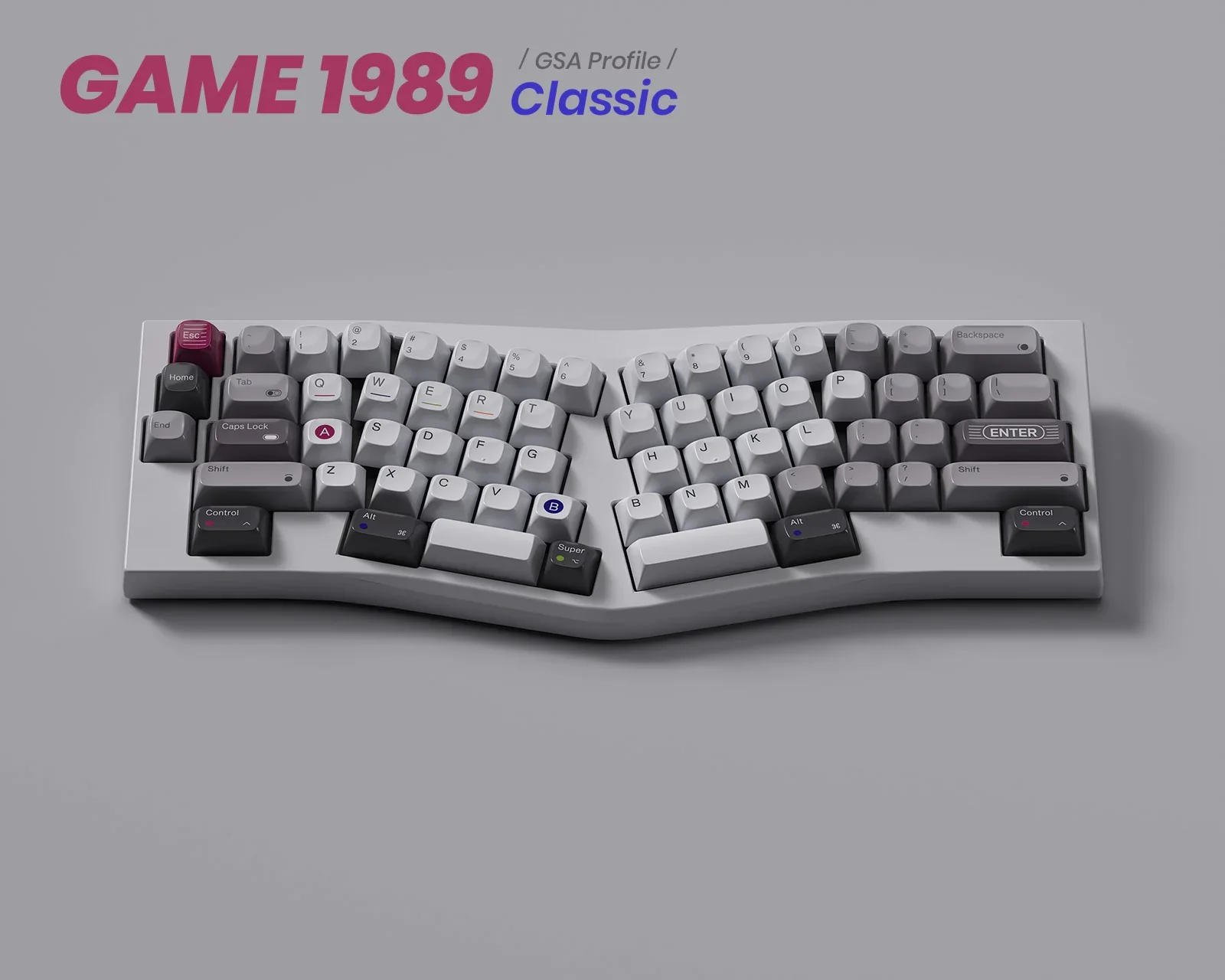 GAME 1989 GSA KEYCAPS GSA PROFILE POLISHED ABS - Image 8
