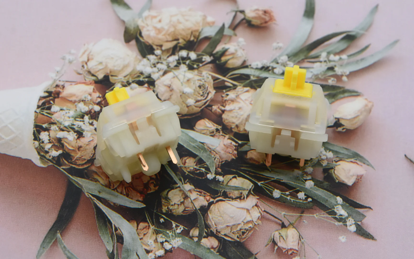 GATERON KS-3 MILKY YELLOW PRO LINEAR SWITCH FACTORY LUBED (10PCS) - Image 8