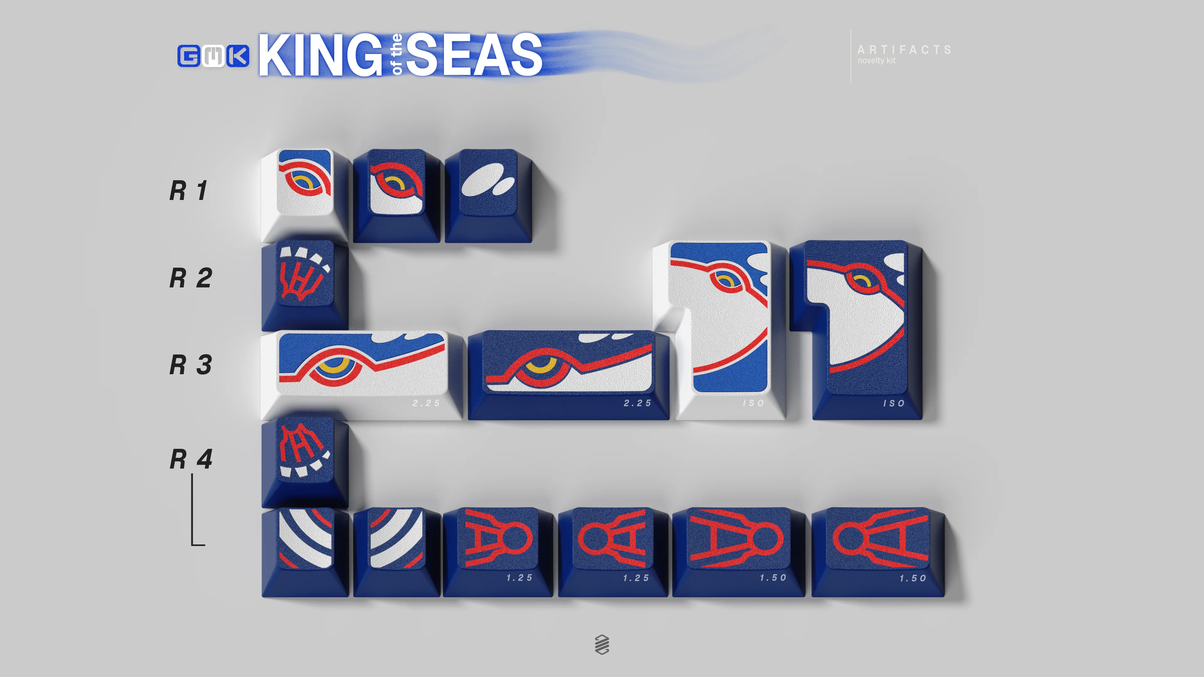 GMK King Of The Seas Keycap Set - Group Buy - Image 10