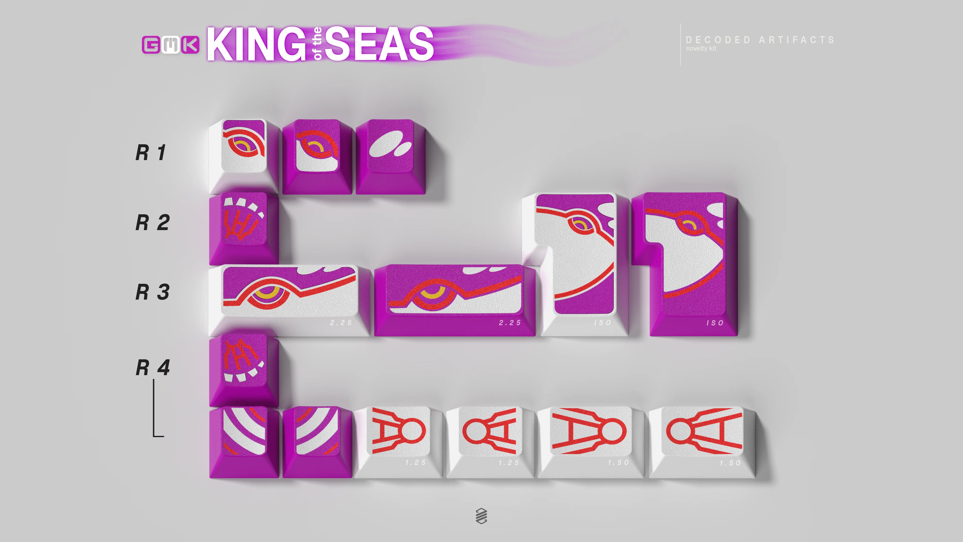GMK King Of The Seas Keycap Set - Group Buy - Image 11