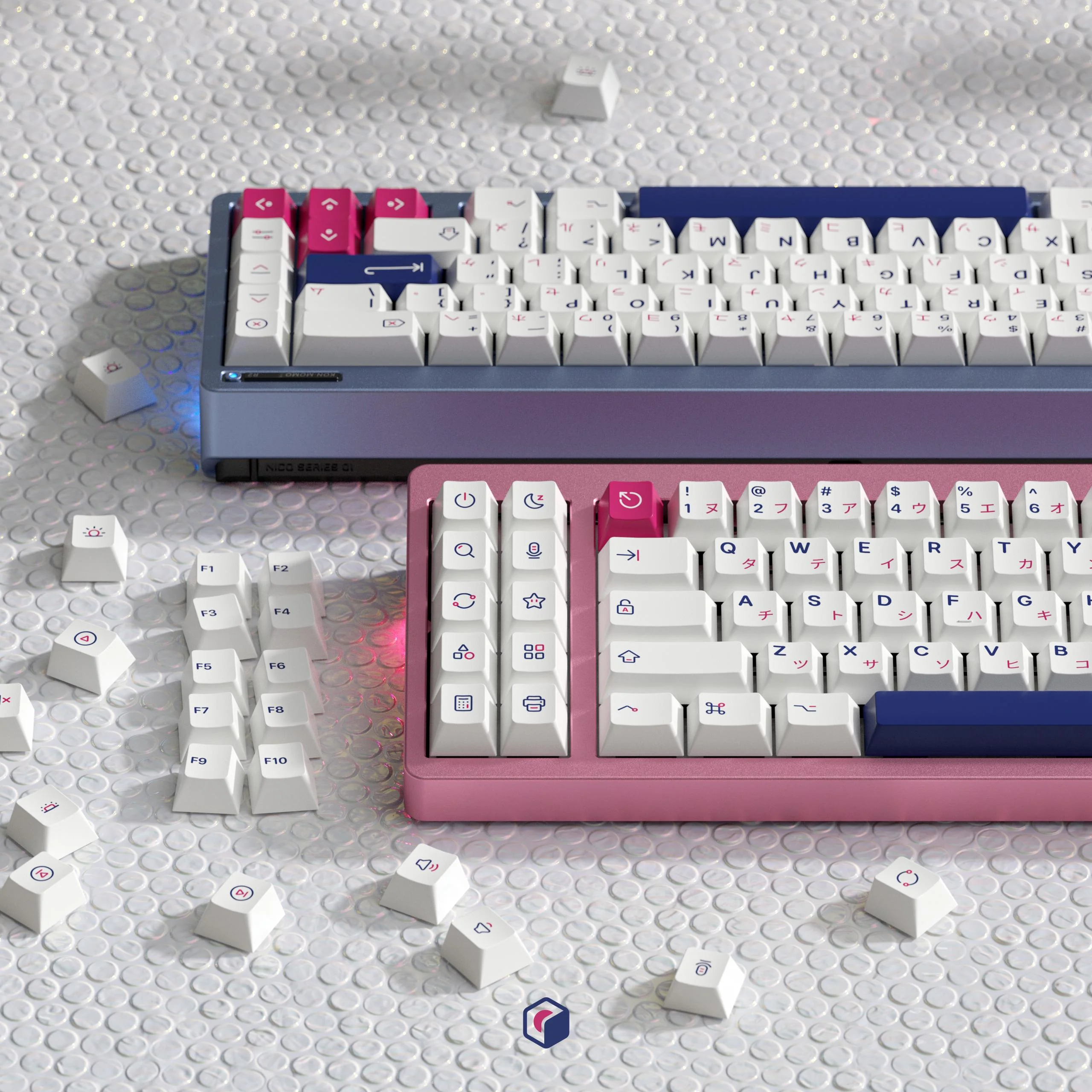 GoMaster Kon Momo R2 PBT Dye-Sub Keycaps (Instock)