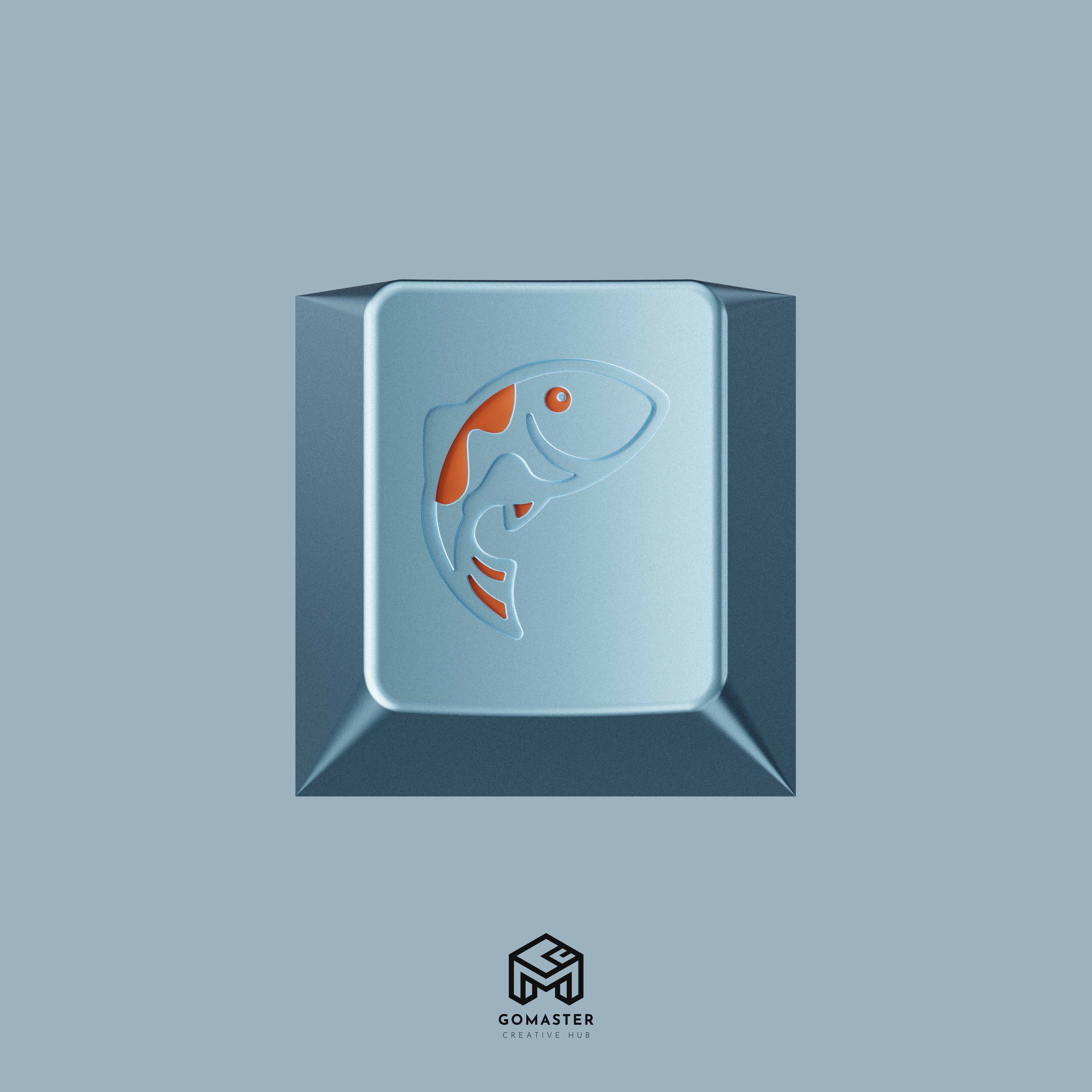 GOMASTER SALMON REBORN PBT DYE-SUBLIMATION KEYCAP SET INSTOCK EXTRA - Image 13