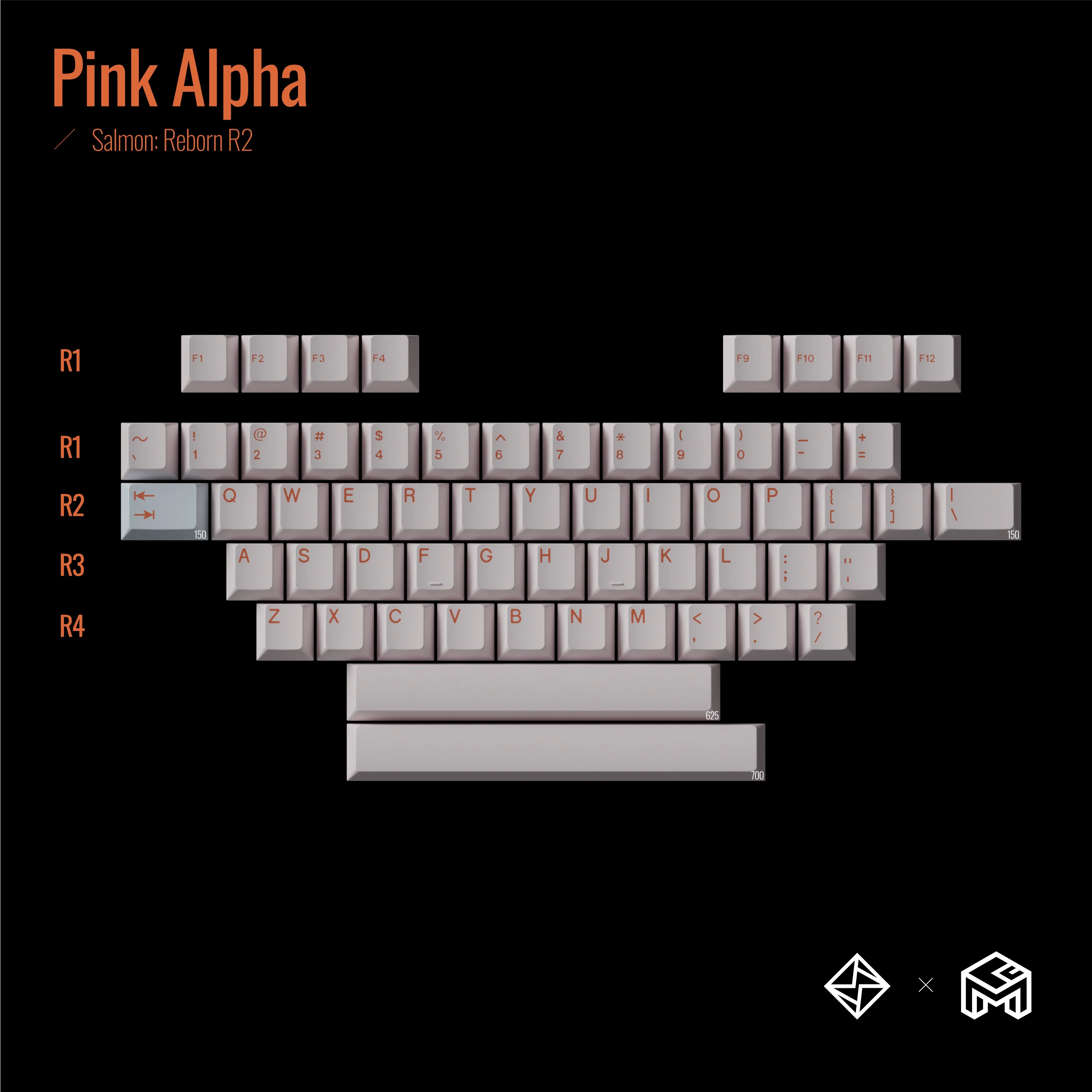GOMASTER SALMON REBORN PBT DYE-SUBLIMATION KEYCAP SET INSTOCK EXTRA - Image 16