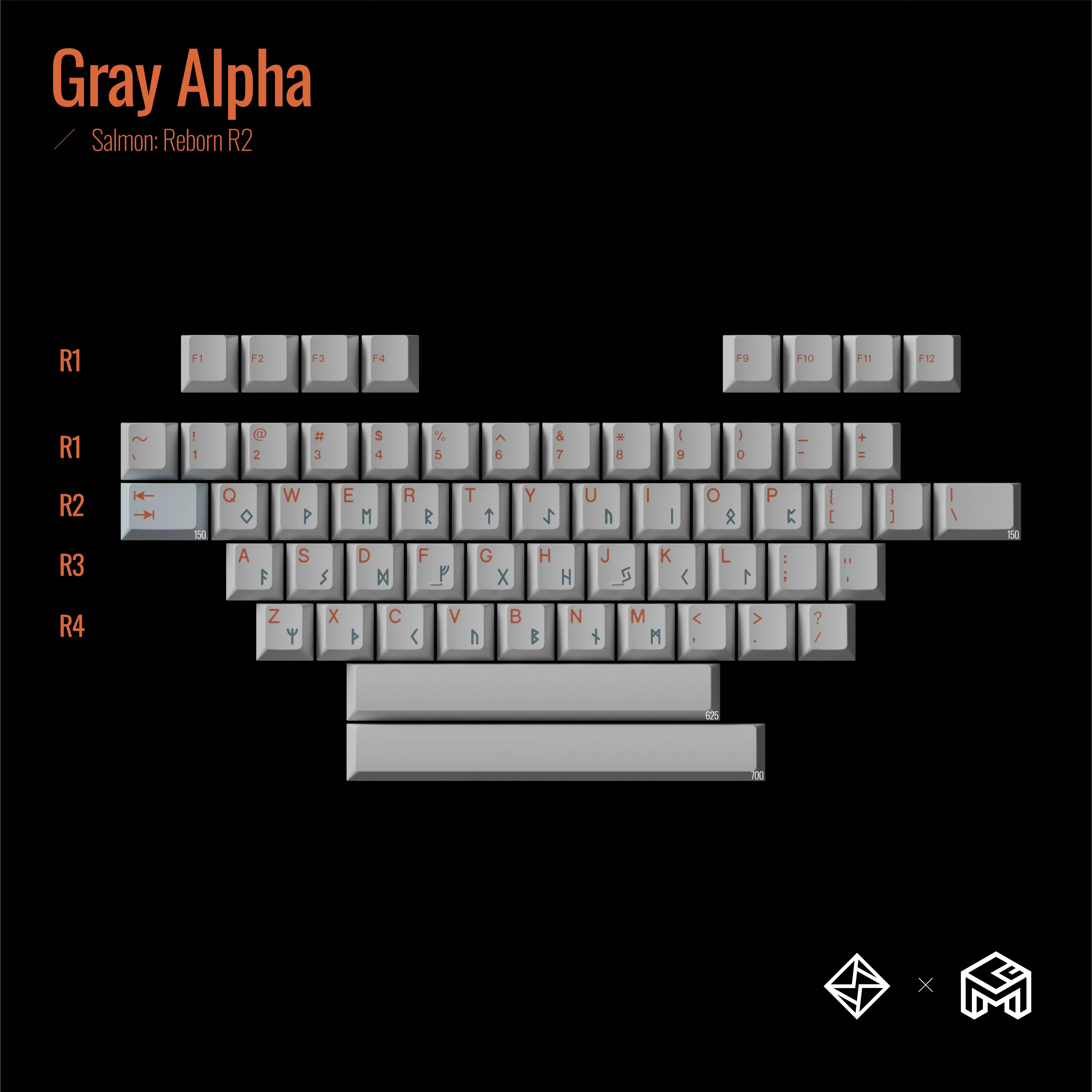 GOMASTER SALMON REBORN PBT DYE-SUBLIMATION KEYCAP SET INSTOCK EXTRA - Image 17