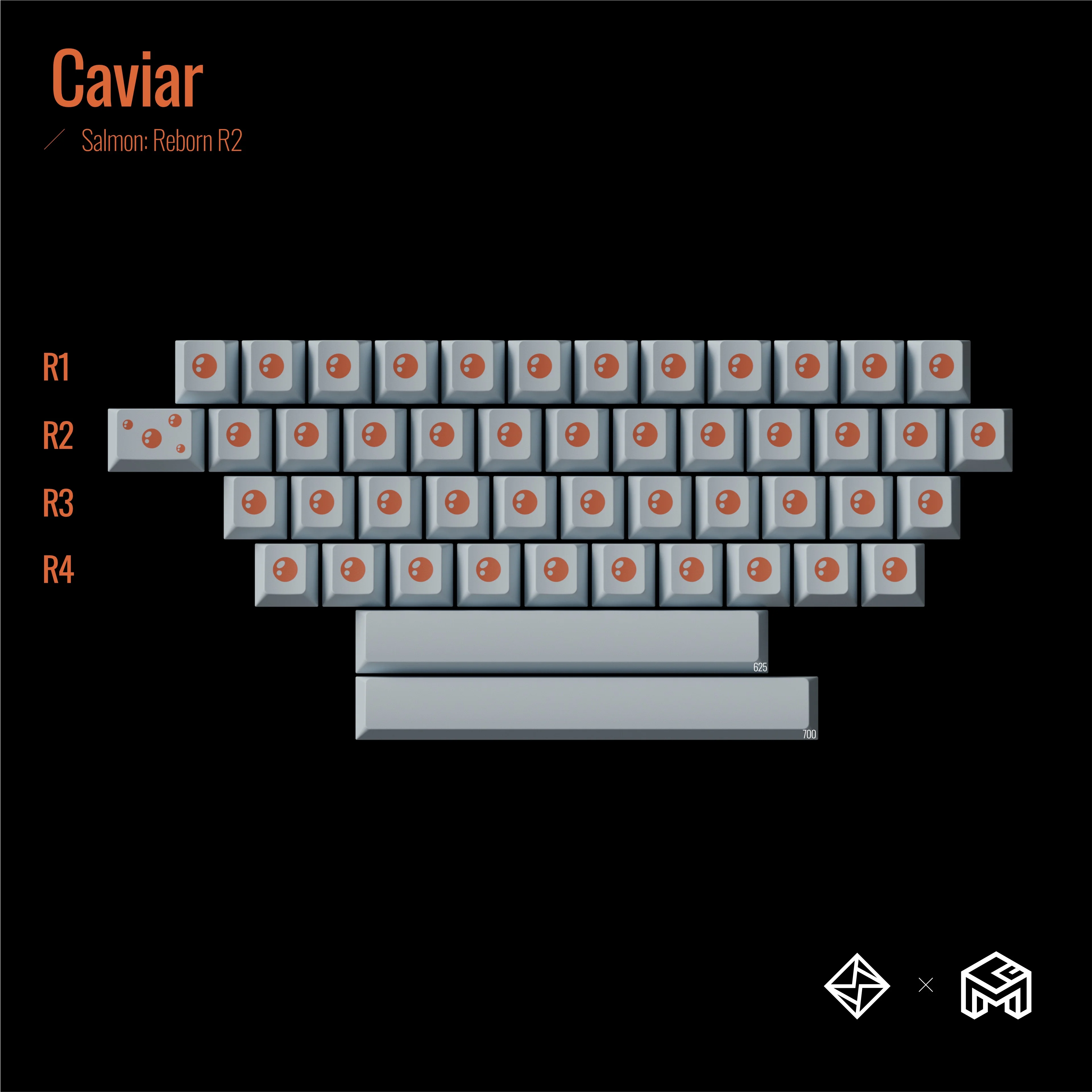 GOMASTER SALMON REBORN PBT DYE-SUBLIMATION KEYCAP SET INSTOCK EXTRA - Image 21