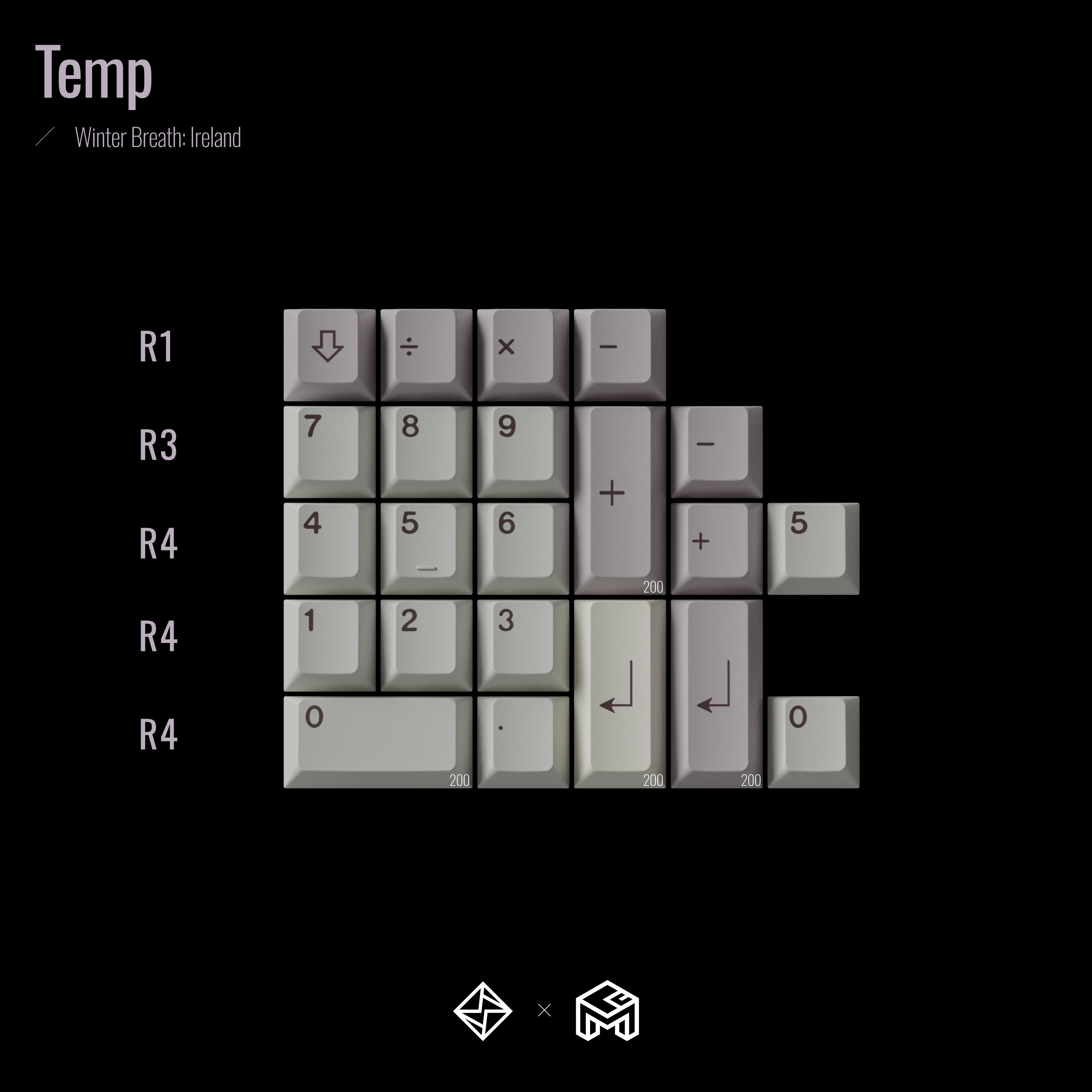 GoMaster Winter Breath PBT Keycaps R2 - Image 19