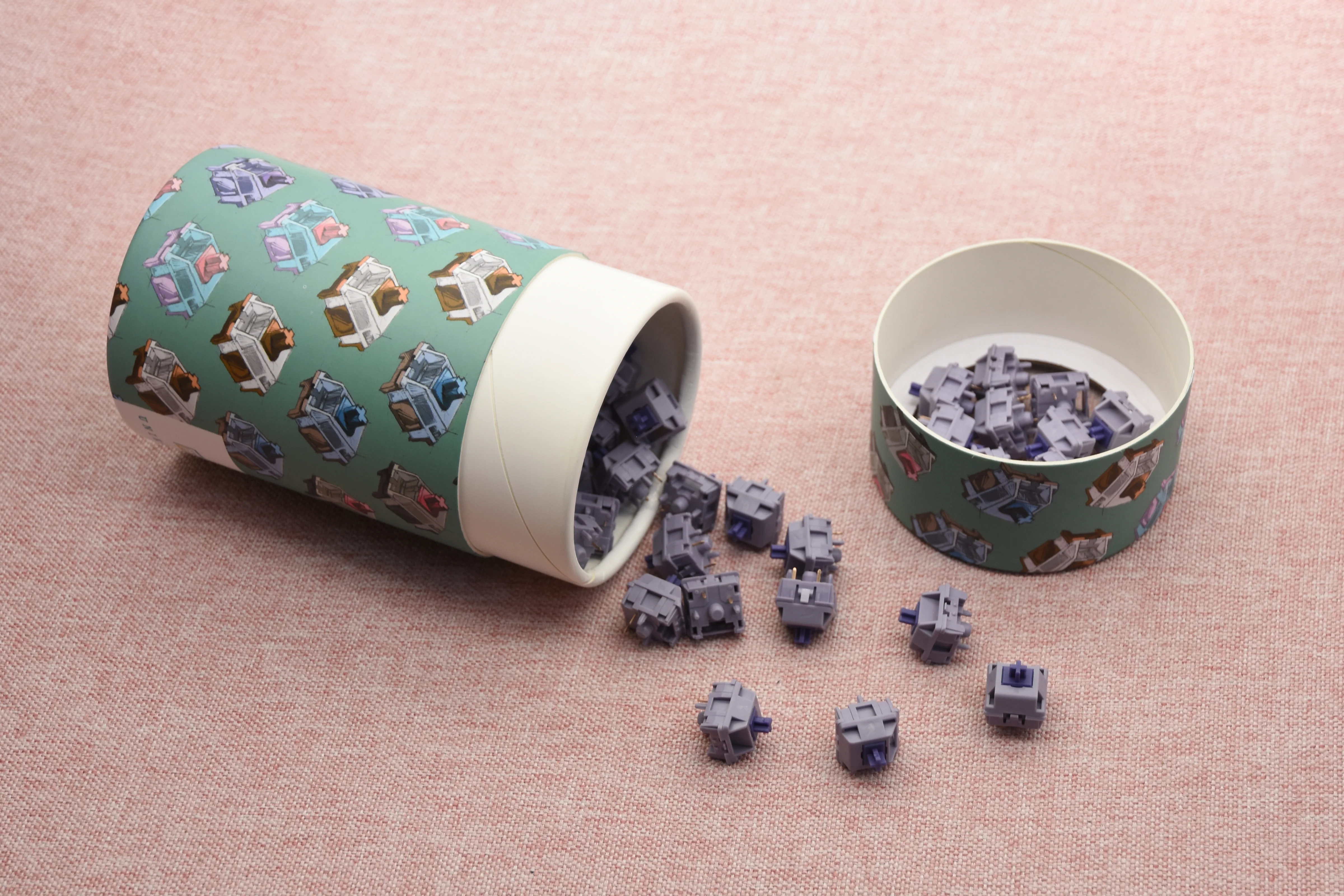 HMX COSMIC PURPLE LINEAR SWITCH FACTORY LUBED (10PCS) - Image 2