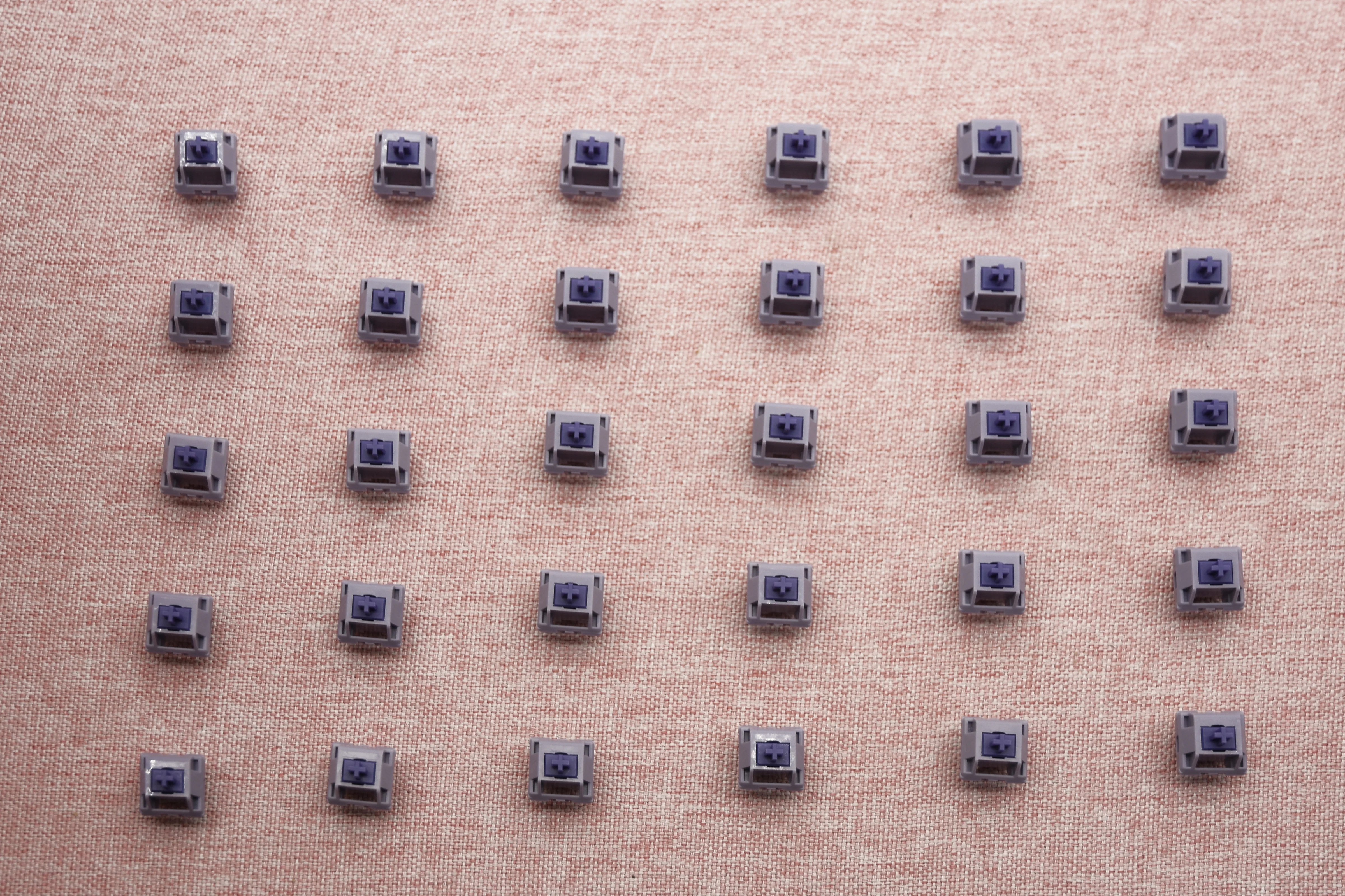 HMX COSMIC PURPLE LINEAR SWITCH FACTORY LUBED (10PCS) - Image 8