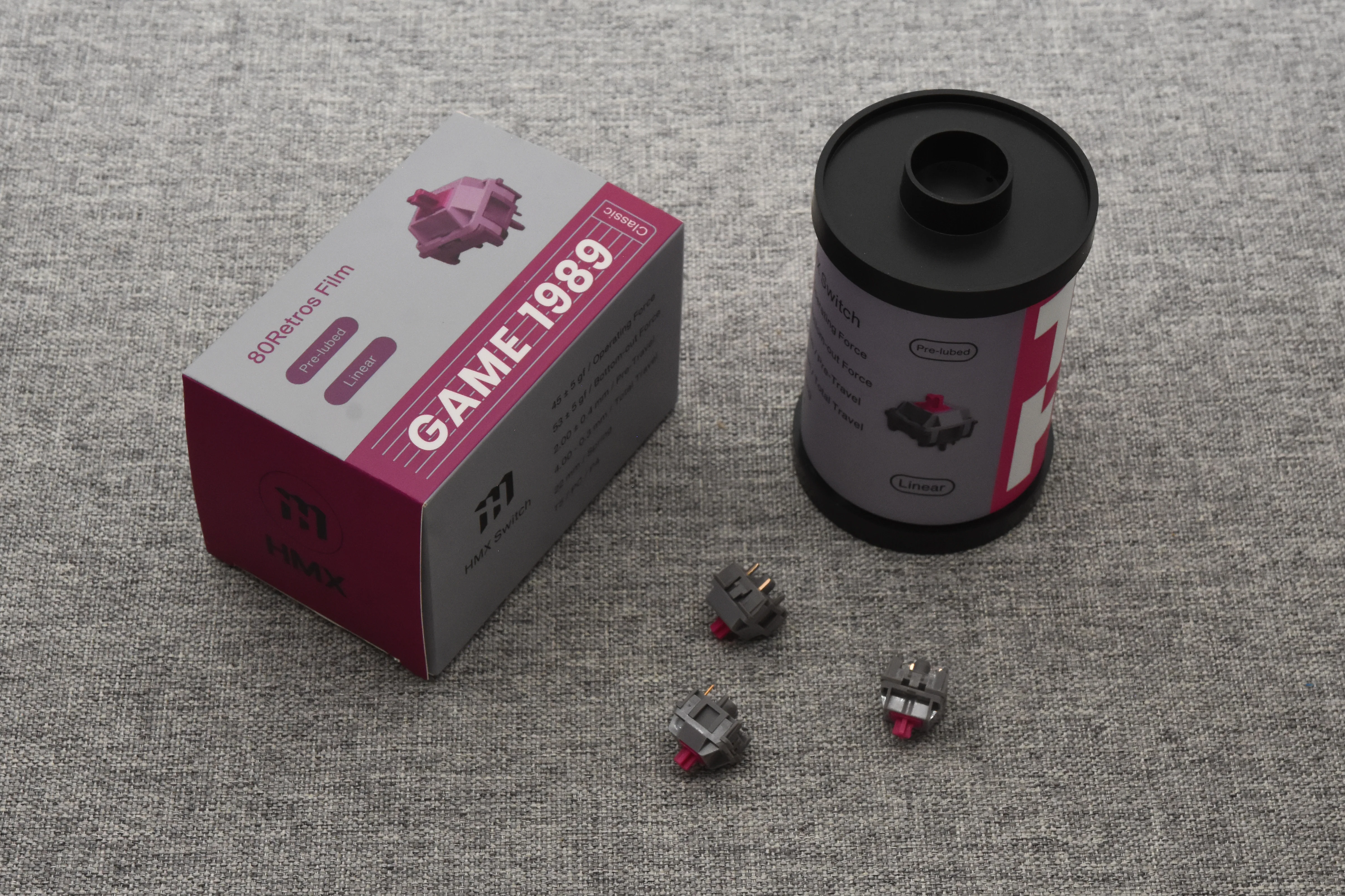 HMX GAME 1989 CLASSIC LINEAR SWITCH FACTORY LUBED EDITION (10PCS) - Image 8