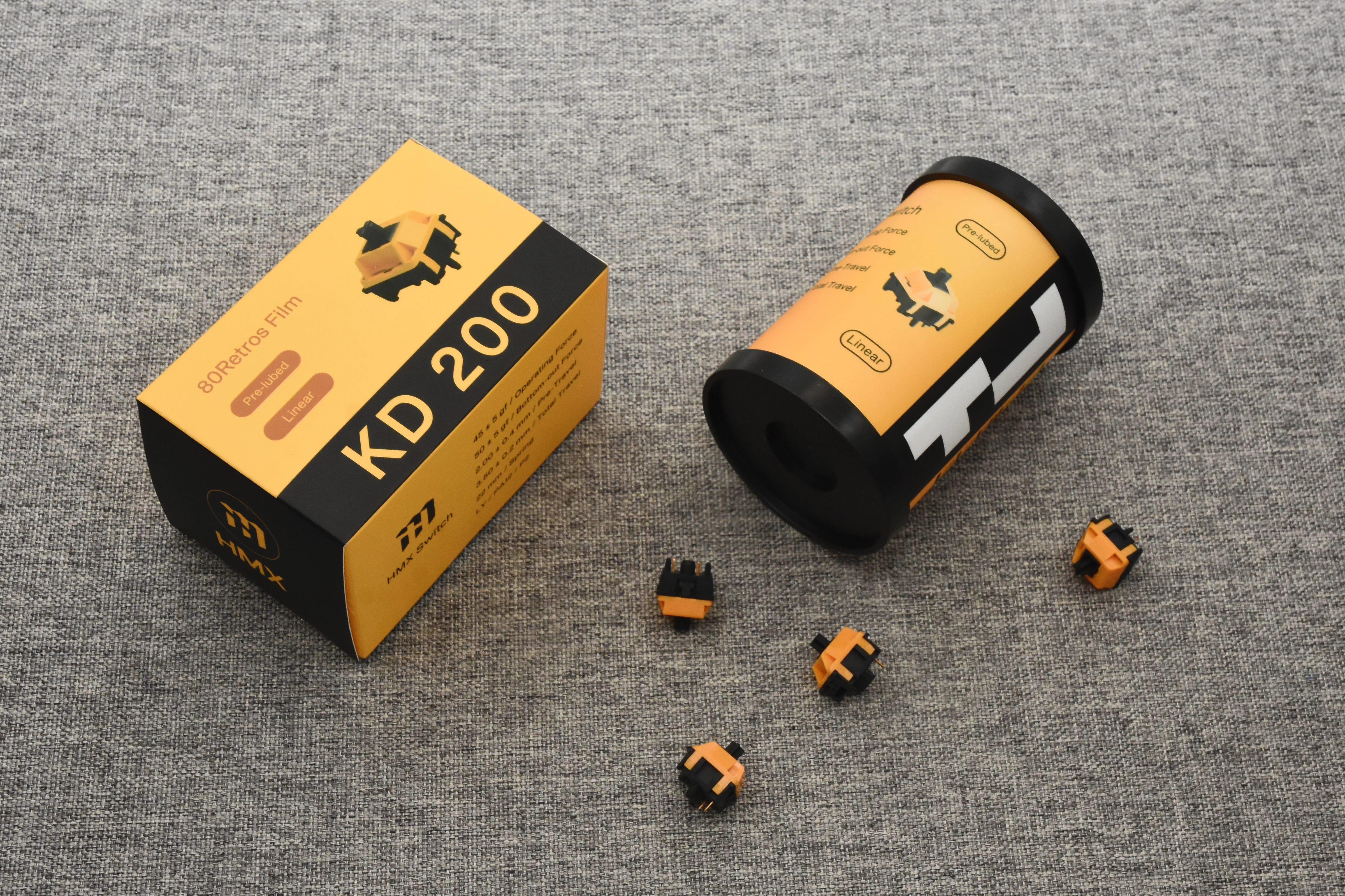 HMX KD200 LINEAR SWITCH FACTORY LUBED EDITION (10PCS) - Image 5