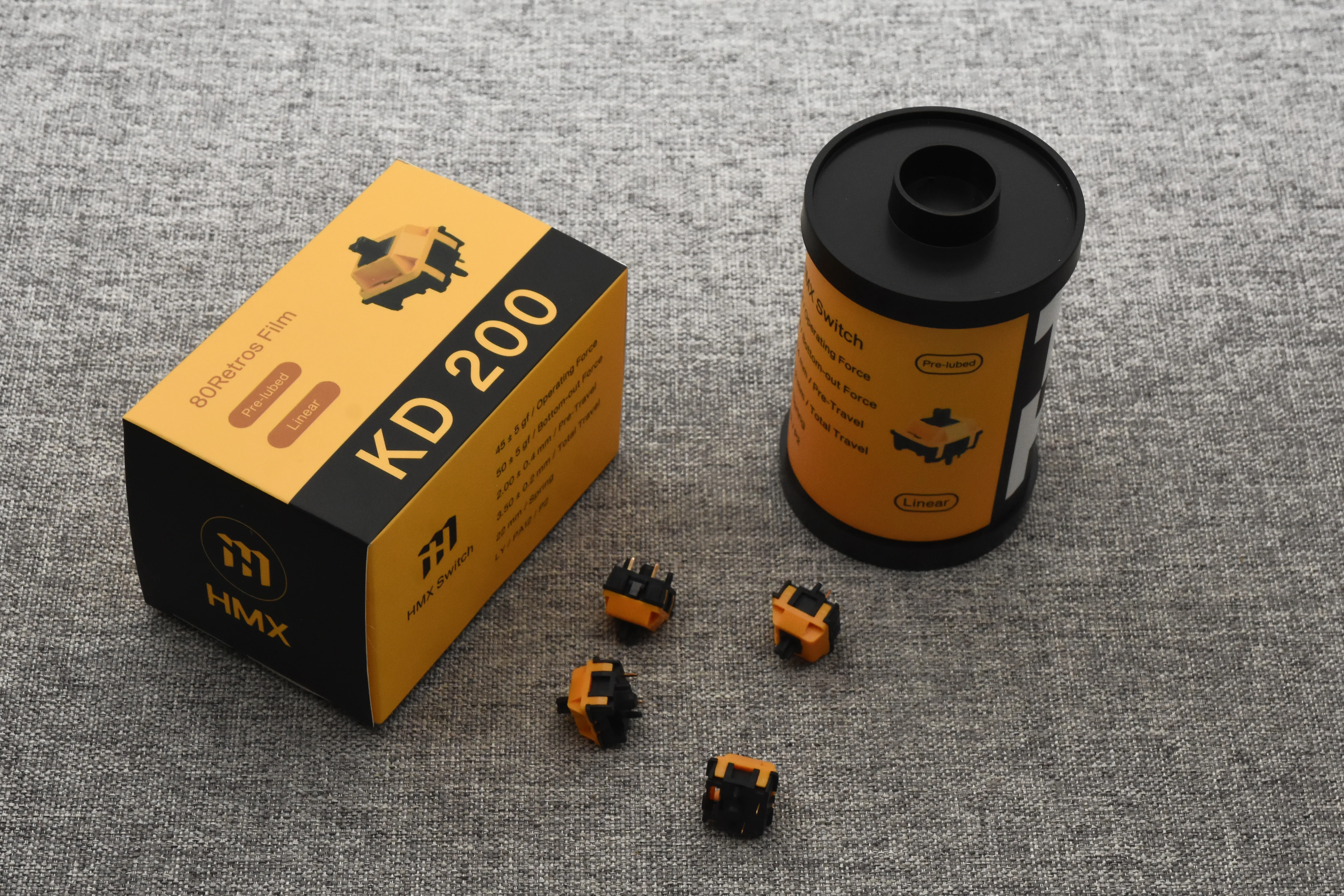HMX KD200 LINEAR SWITCH FACTORY LUBED EDITION (10PCS) - Image 8