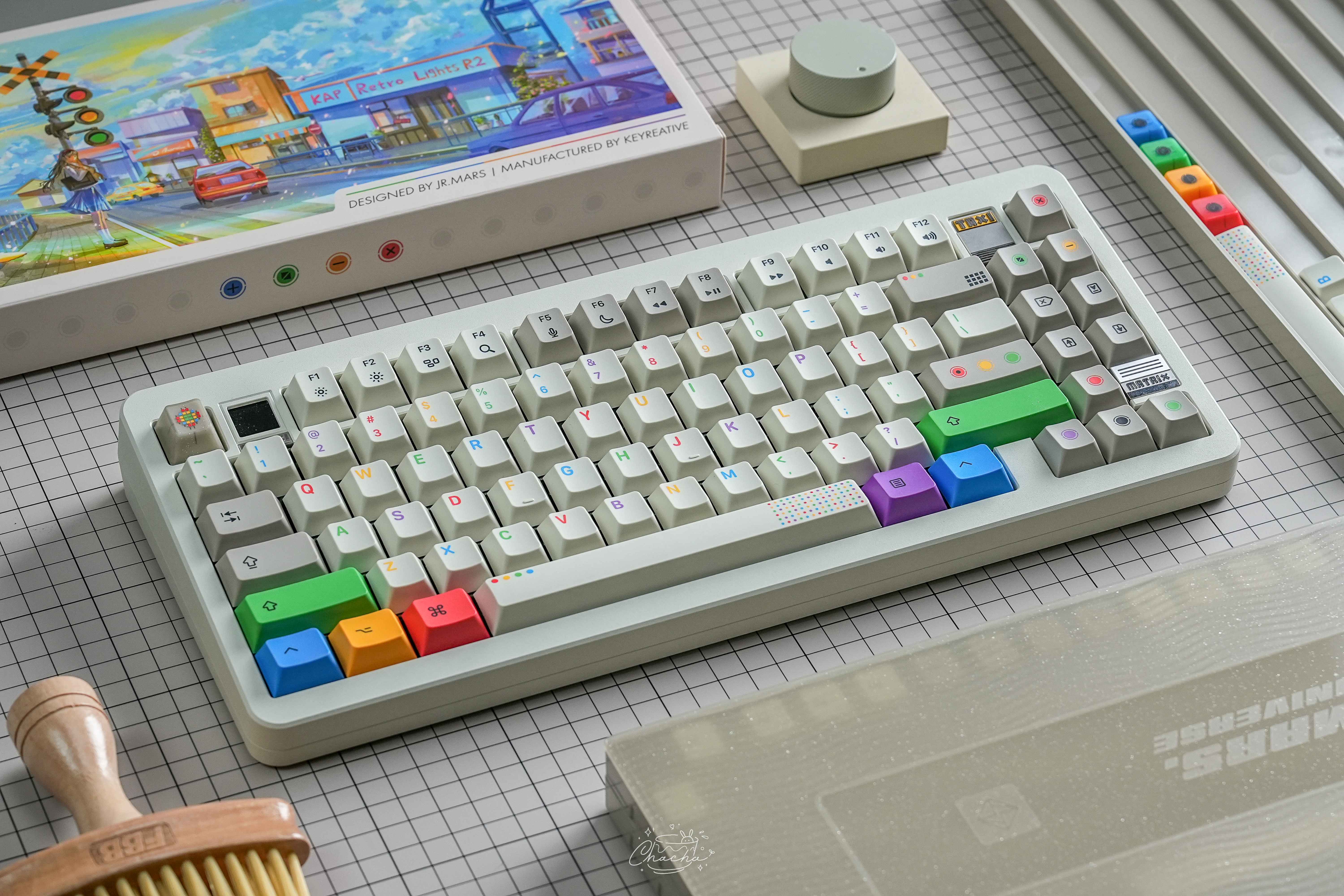 KAP Retro Lights R2 Keycap Set [INSTOCK] - Image 4