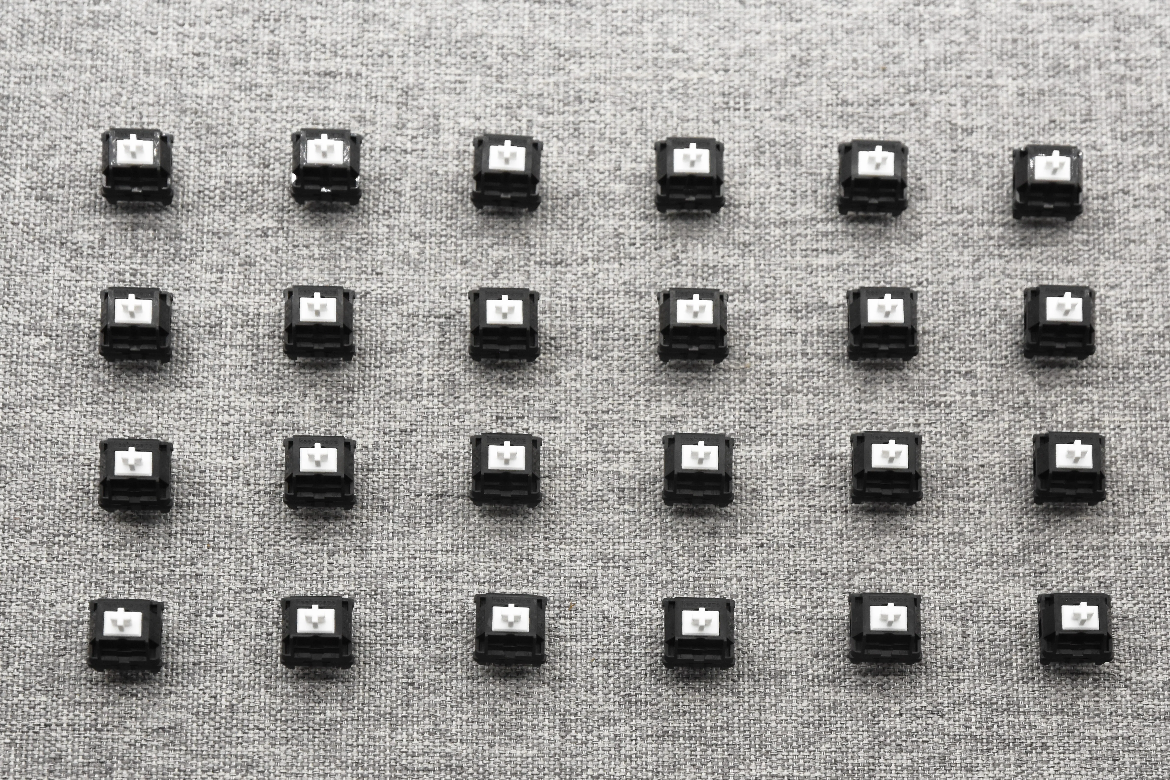 KEEBSCAPE.CO X HMX SNOW CRASH RAIL BOTTOM OUT LINEAR SWITCH FACTORY LUBED EDITION (10PCS) - Image 10