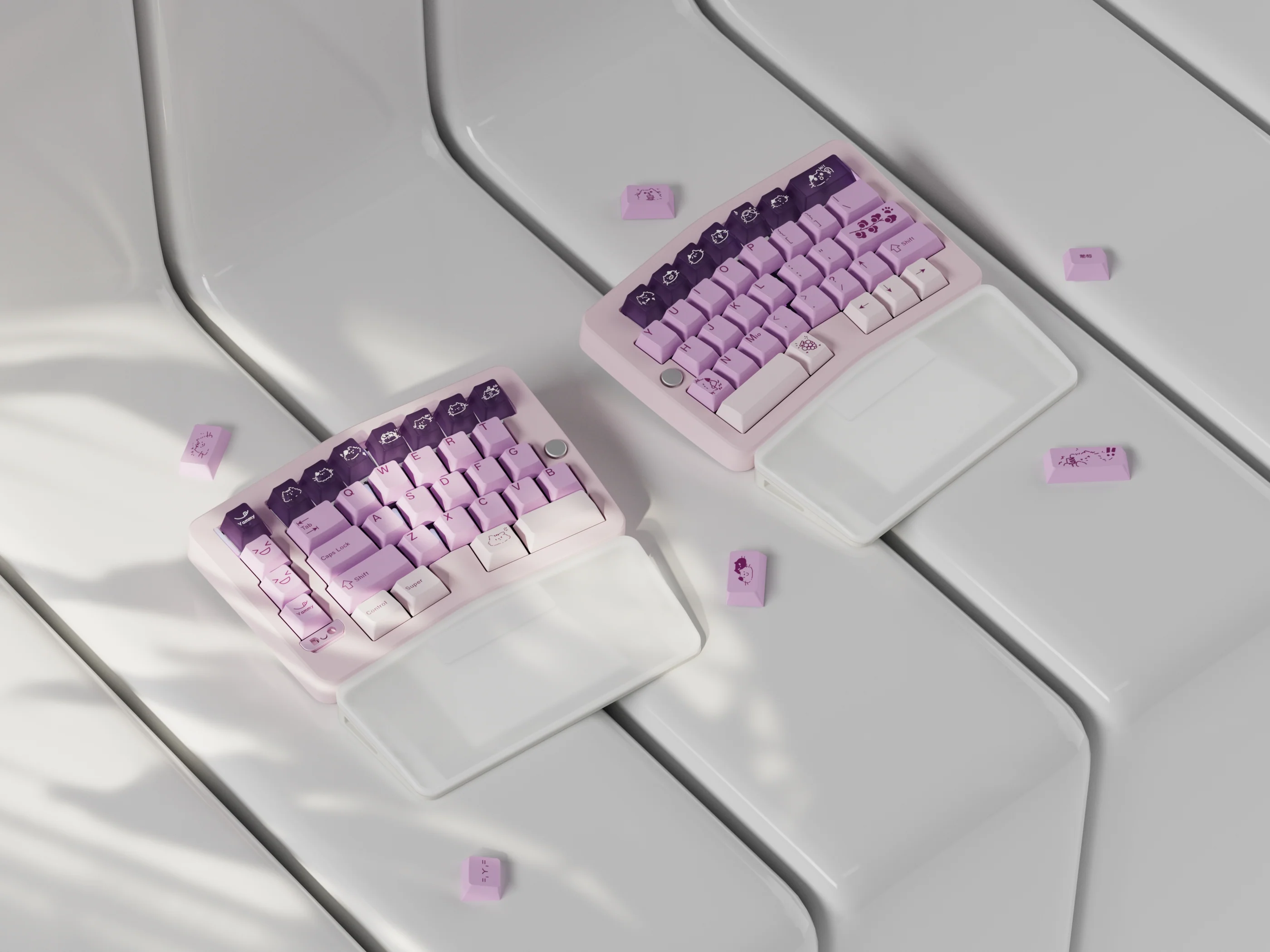 Keyboard Science Mio Milkshake PBT Keycap Set (Instock)