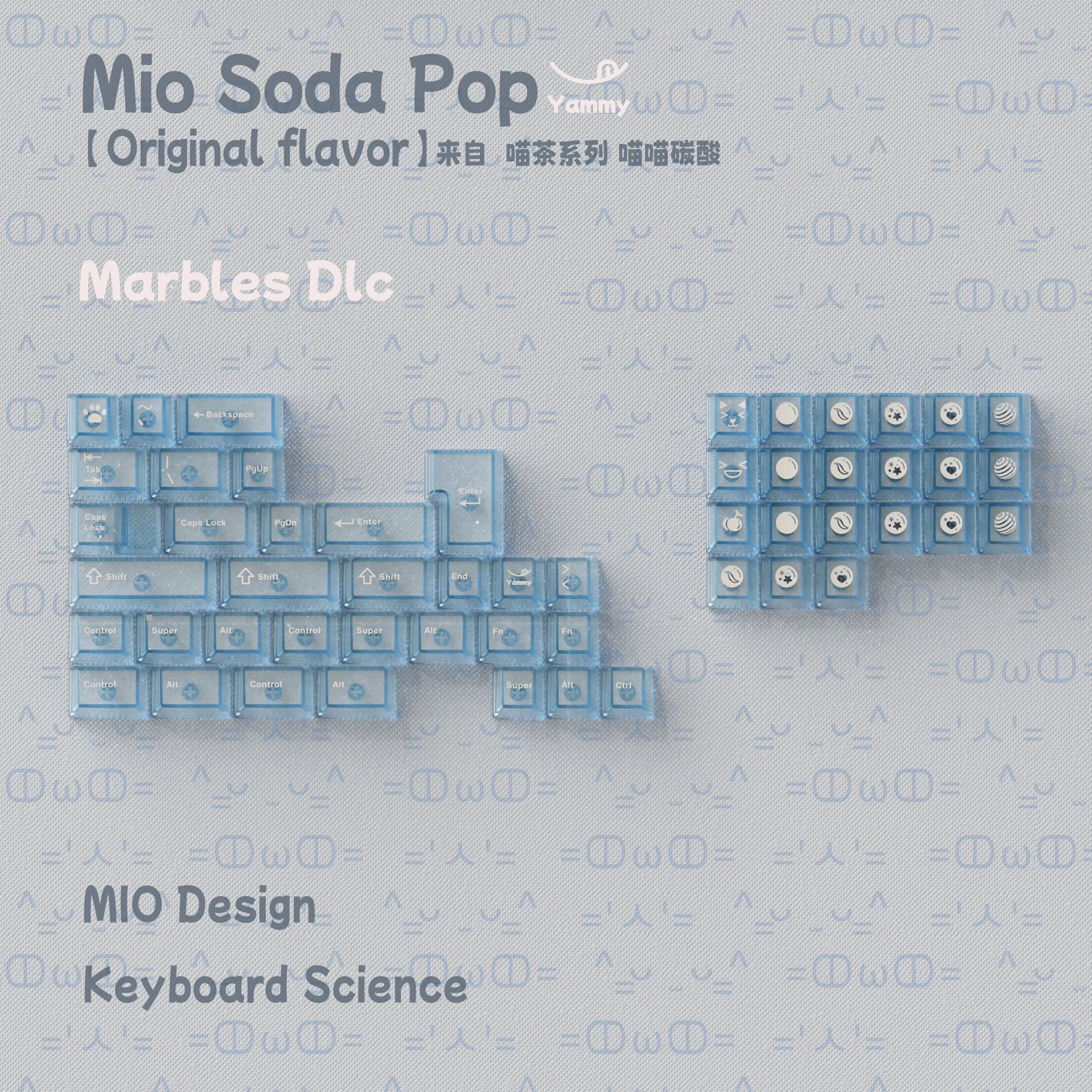 Keyboard Science Mio Soda Pop PBT Keycap Set Pre-order - Image 12