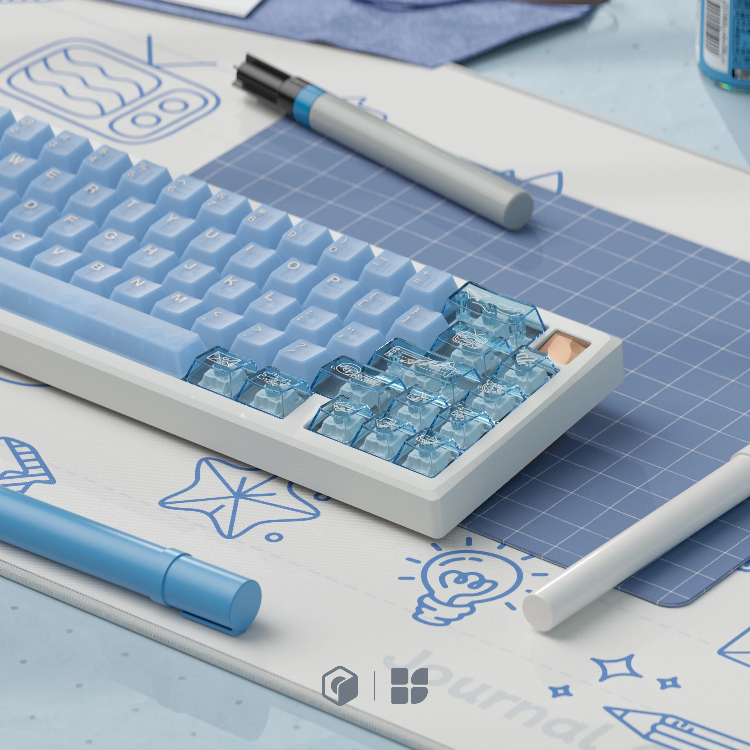 Keyboard Science Mio Soda Pop PBT Keycap Set Pre-order - Image 7