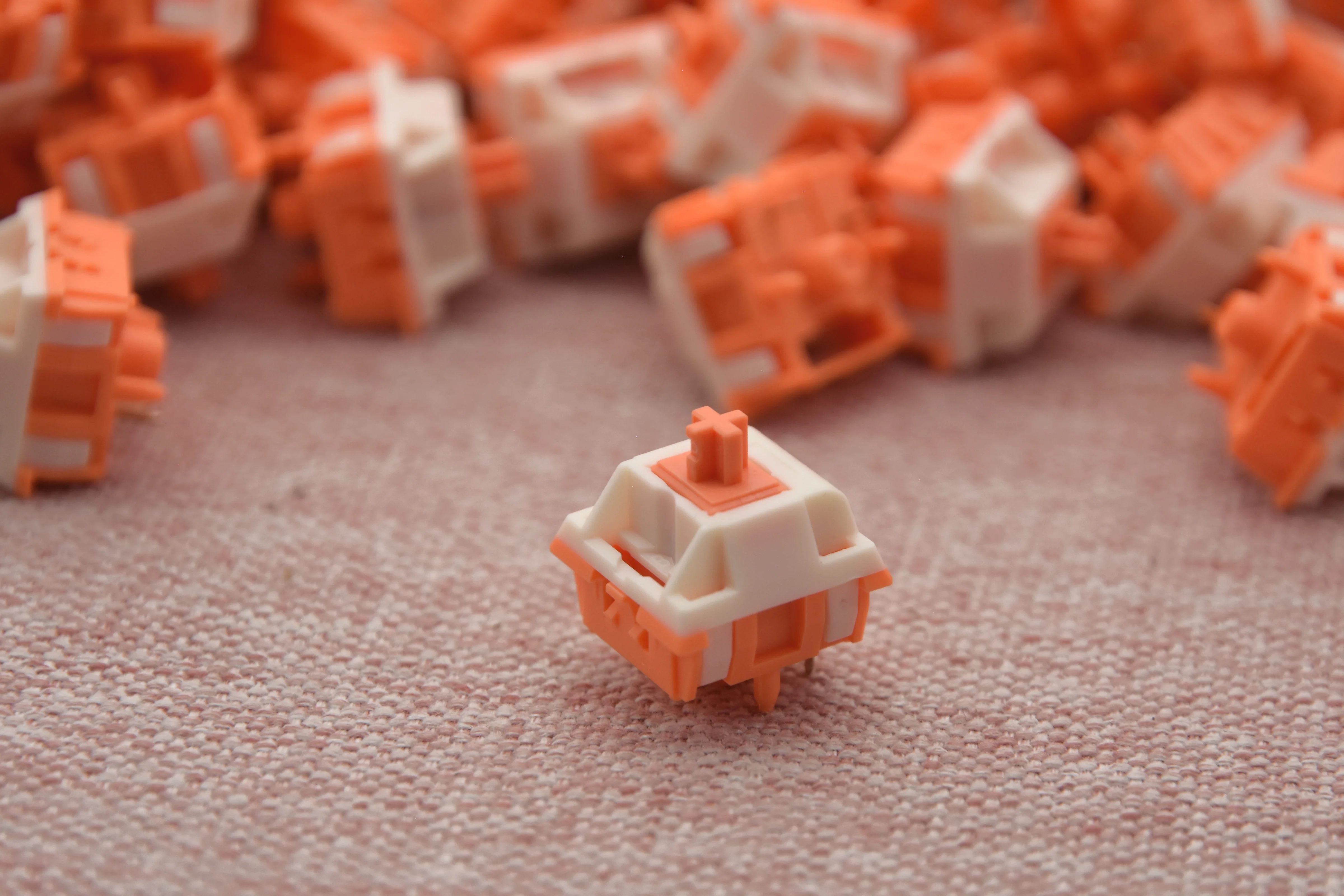 Keygeek Orange Boi Linear Switch Factory Lubed (10PCS) - Image 4