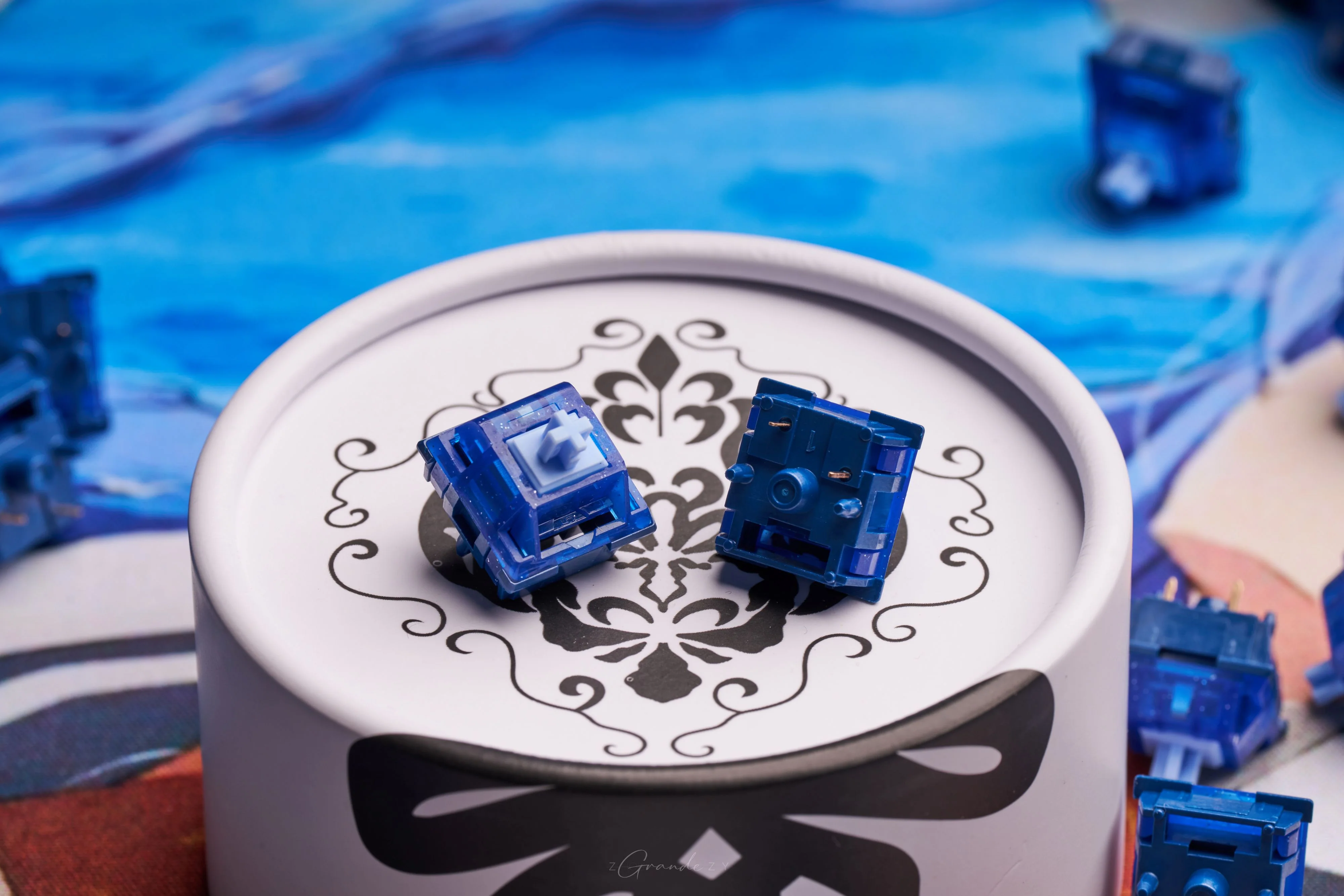 KEYGEEK ROXY LINEAR SWITCH FACTORY LUBED (10 PCS) - Image 2