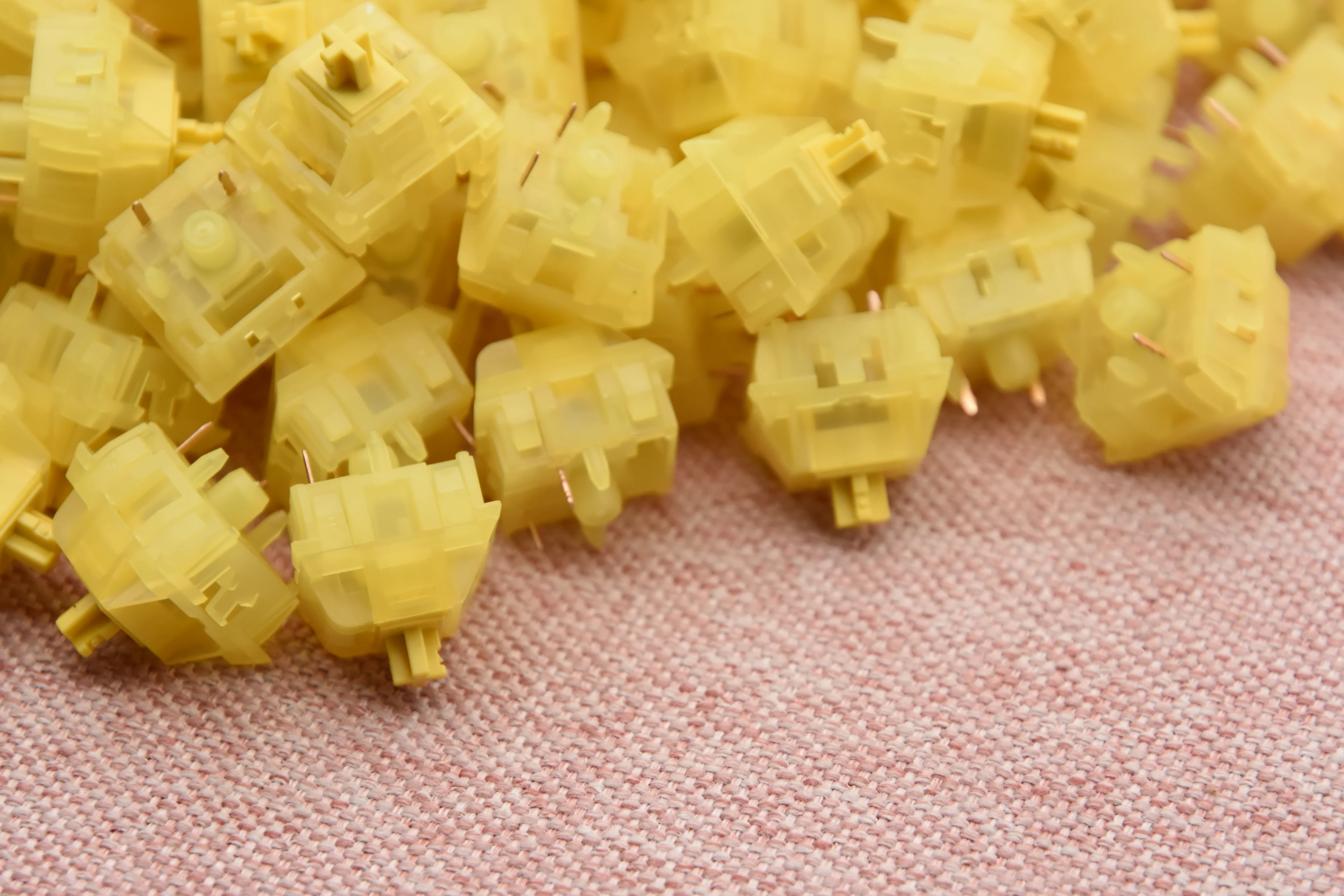 KEYGEEK SUNFLOWER LINEAR SWITCH FACTORY LUBED EDITION (10PCS) - Image 5