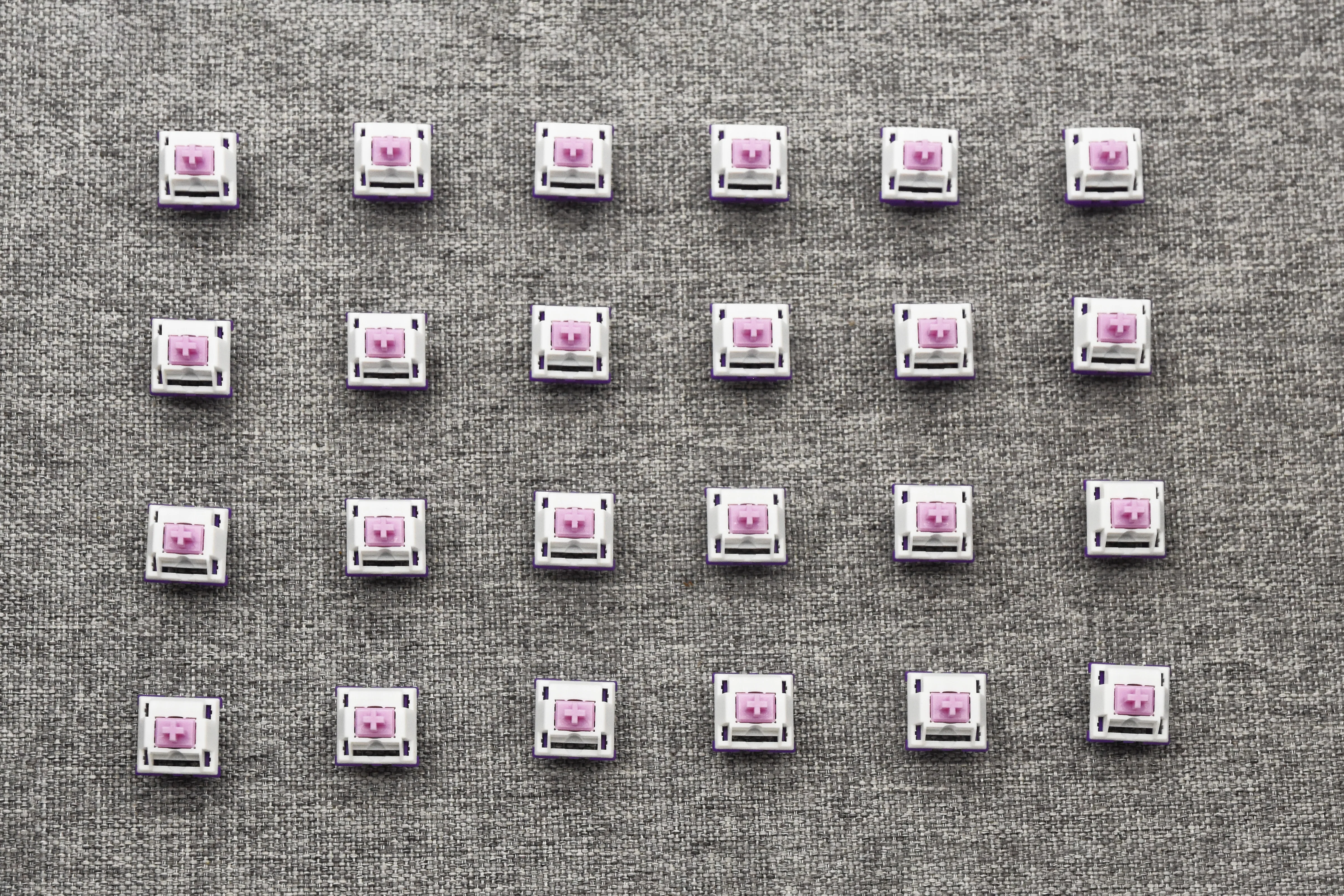 KEYGEEK X UNIKEYS PURPLE DAWN LINEAR SWITCH FACTORY LUBED EDITION (10PCS) - Image 13