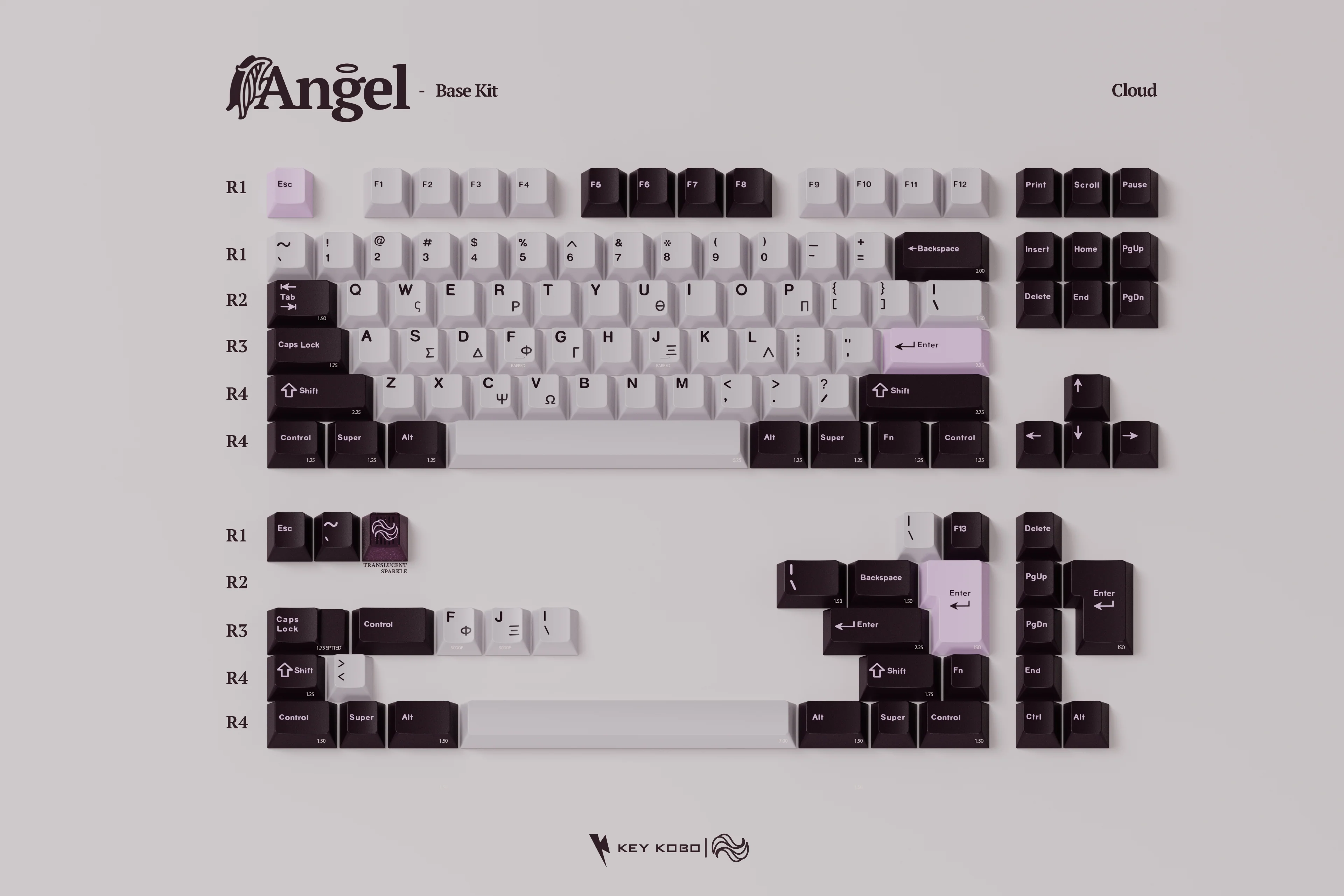 KEYKOBO ANGEL ABS DOUBLE-SHOT KEYCAP SET PRE-ORDER - Image 13