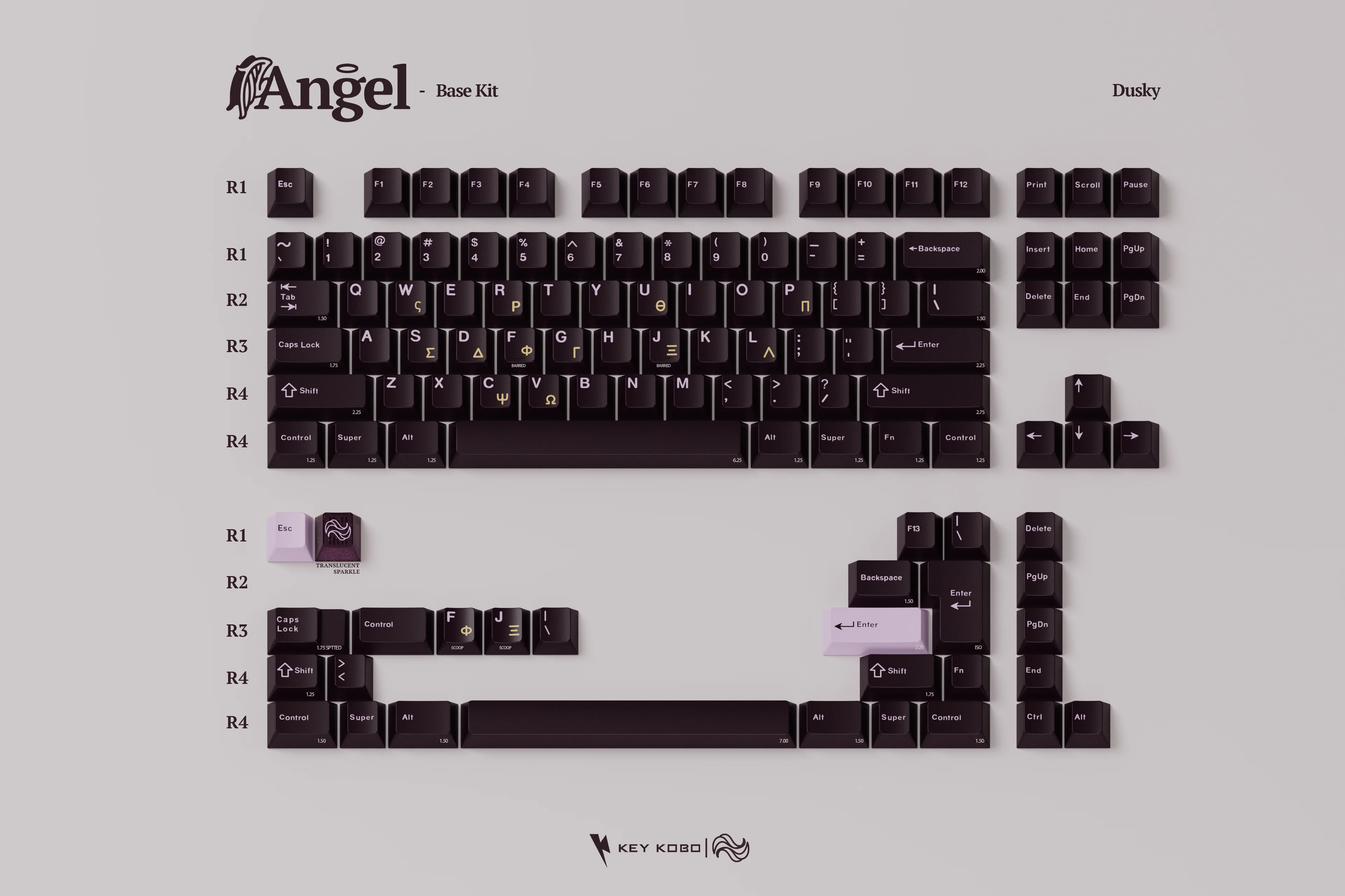 KEYKOBO ANGEL ABS DOUBLE-SHOT KEYCAP SET PRE-ORDER - Image 14