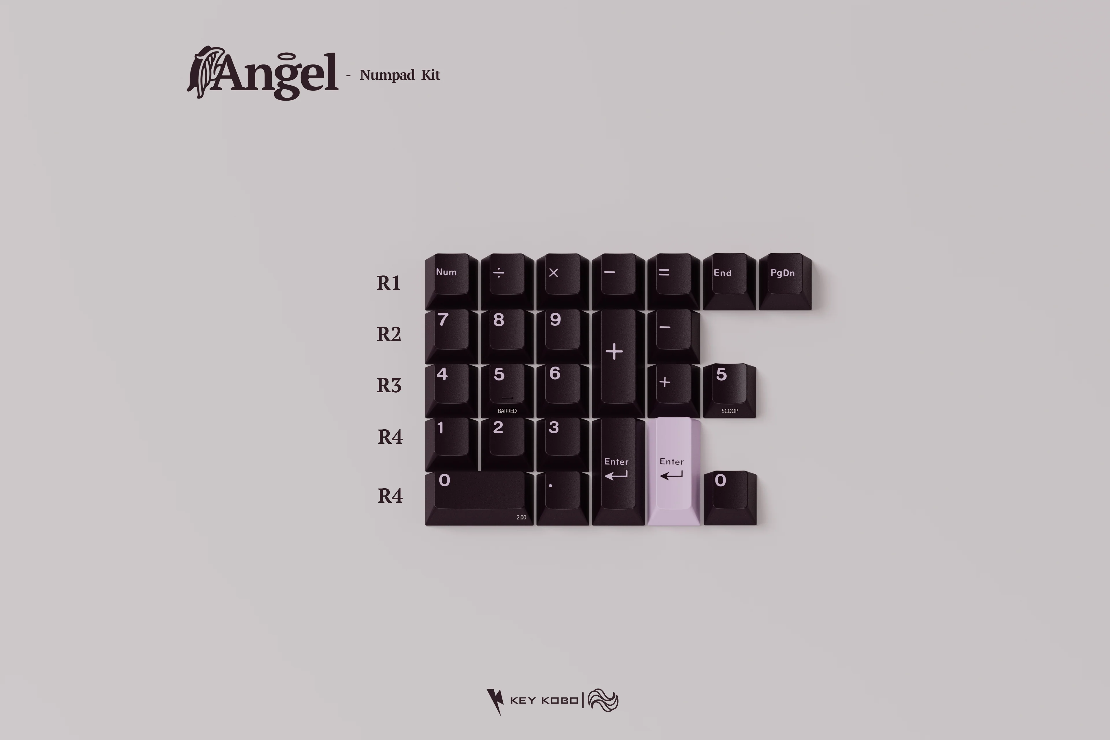 KEYKOBO ANGEL ABS DOUBLE-SHOT KEYCAP SET PRE-ORDER - Image 20