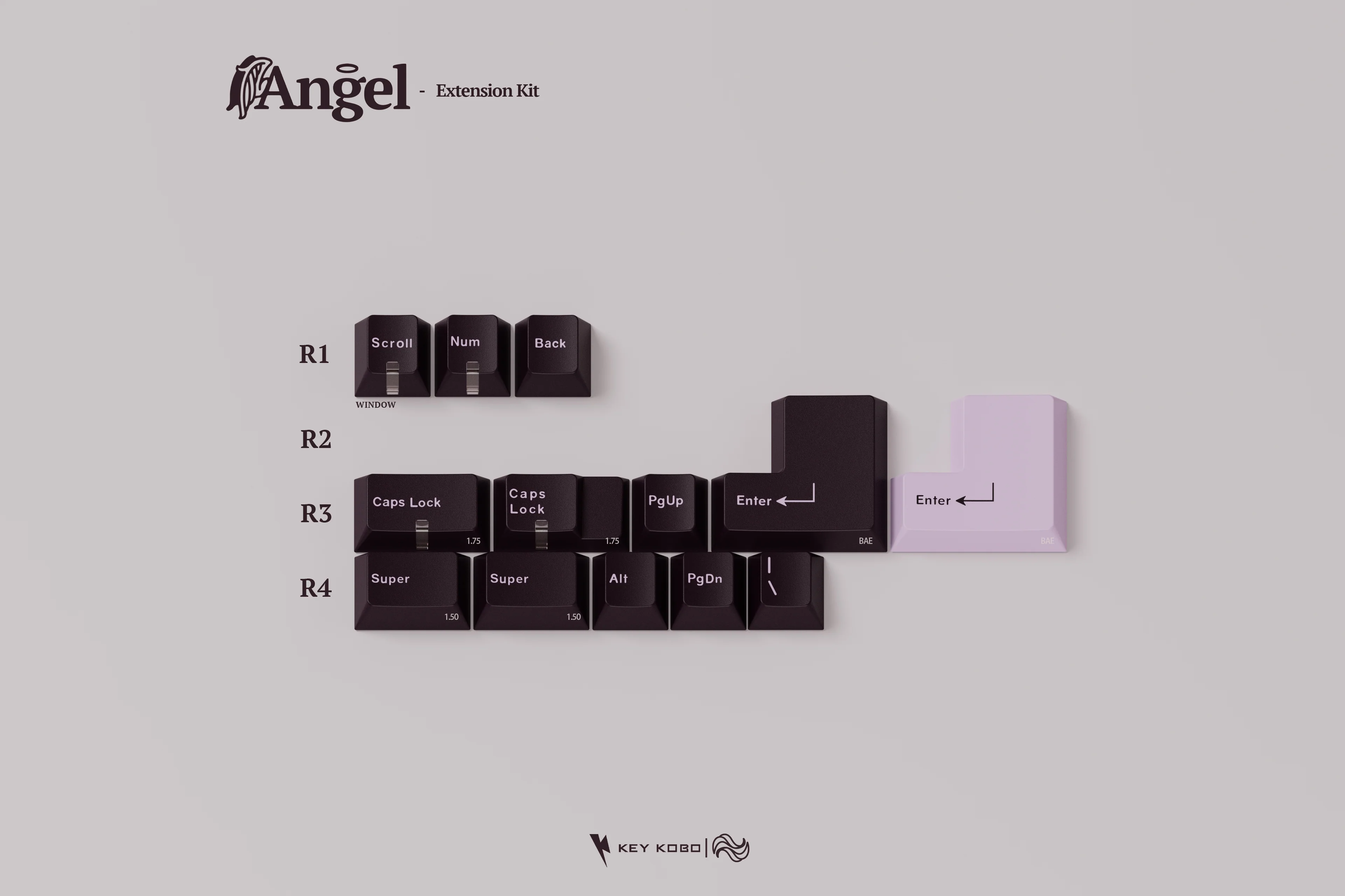 KEYKOBO ANGEL ABS DOUBLE-SHOT KEYCAP SET PRE-ORDER - Image 21