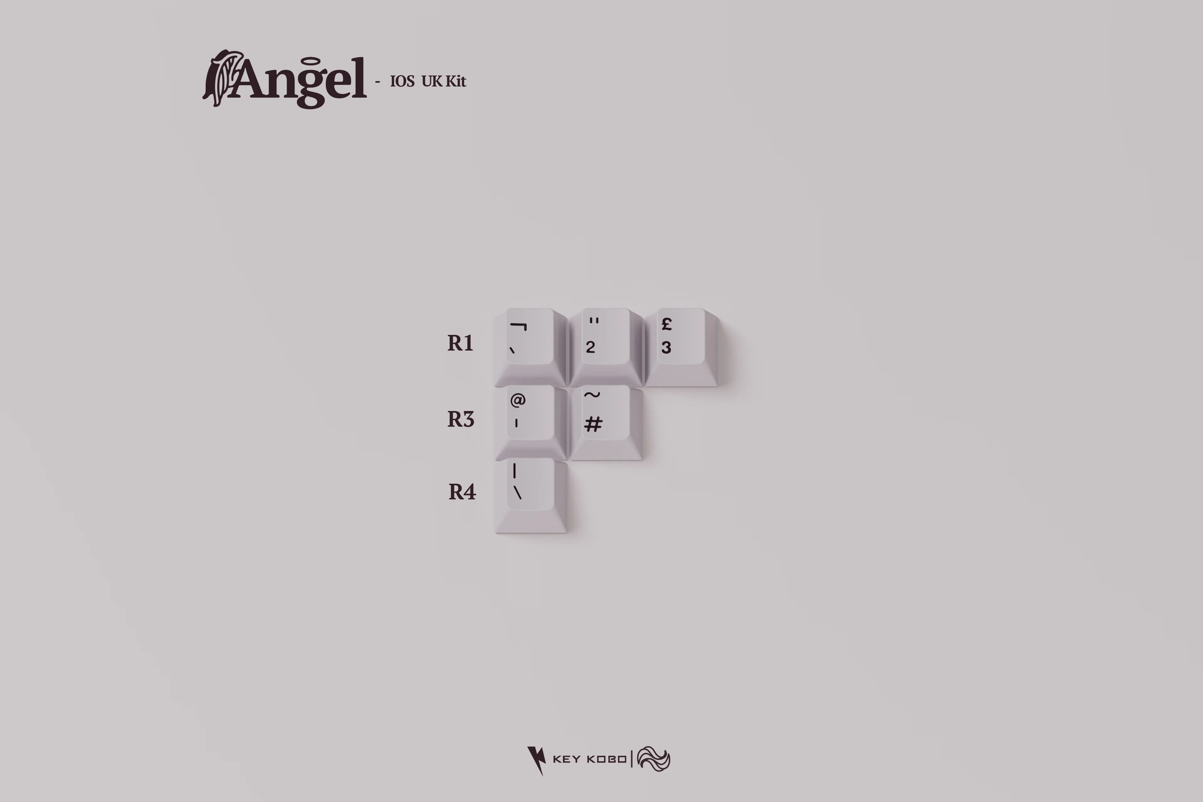 KEYKOBO ANGEL ABS DOUBLE-SHOT KEYCAP SET PRE-ORDER - Image 22