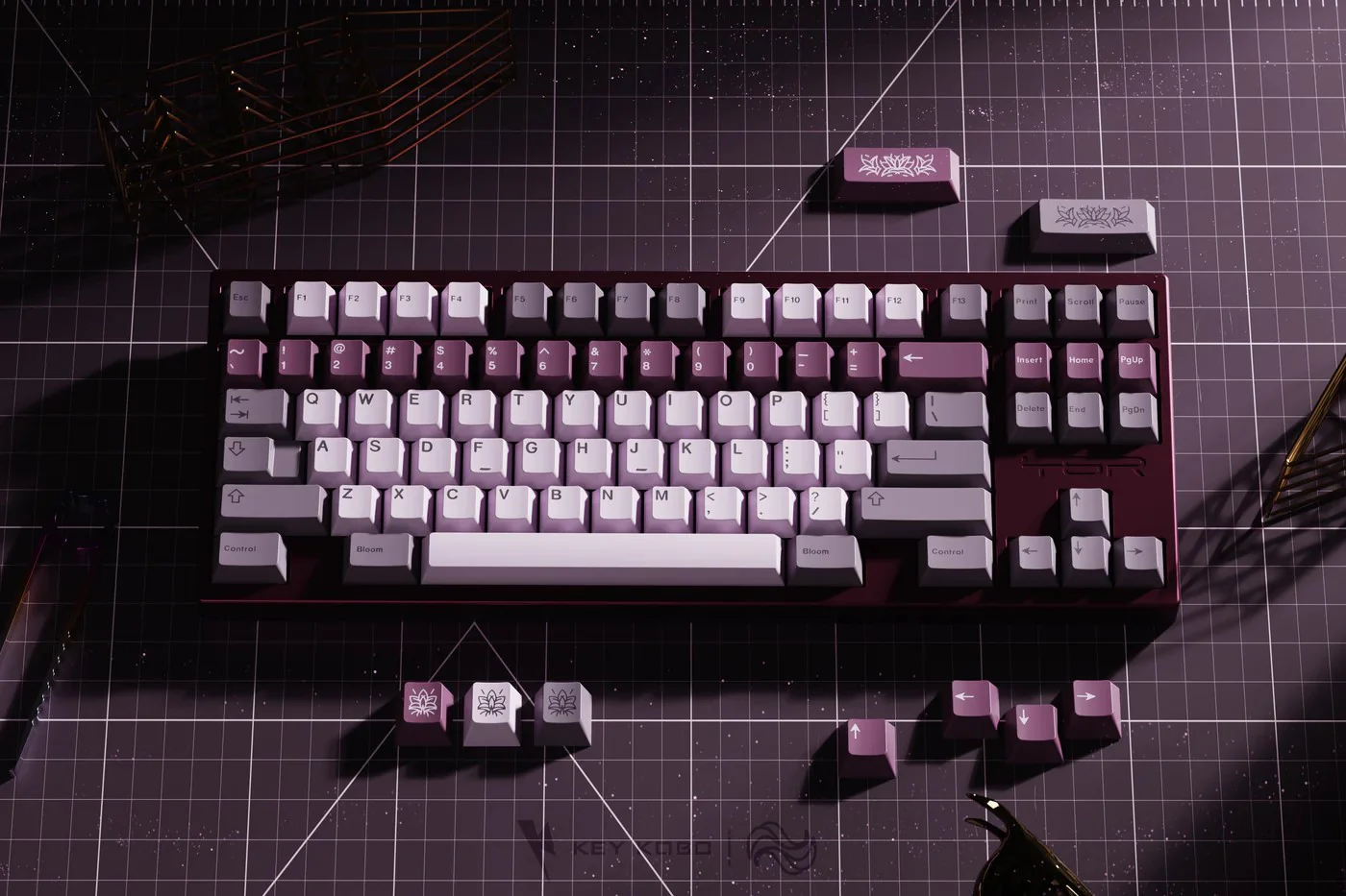 KEYKOBO BLOOM ABS DOUBLE-SHOT KEYCAP SET - Image 7