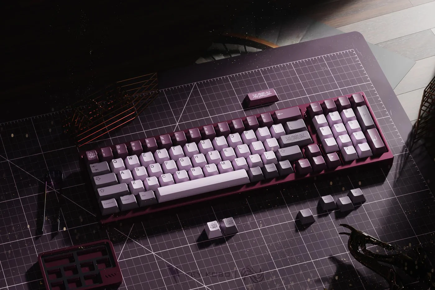 KEYKOBO BLOOM ABS DOUBLE-SHOT KEYCAP SET - Image 8