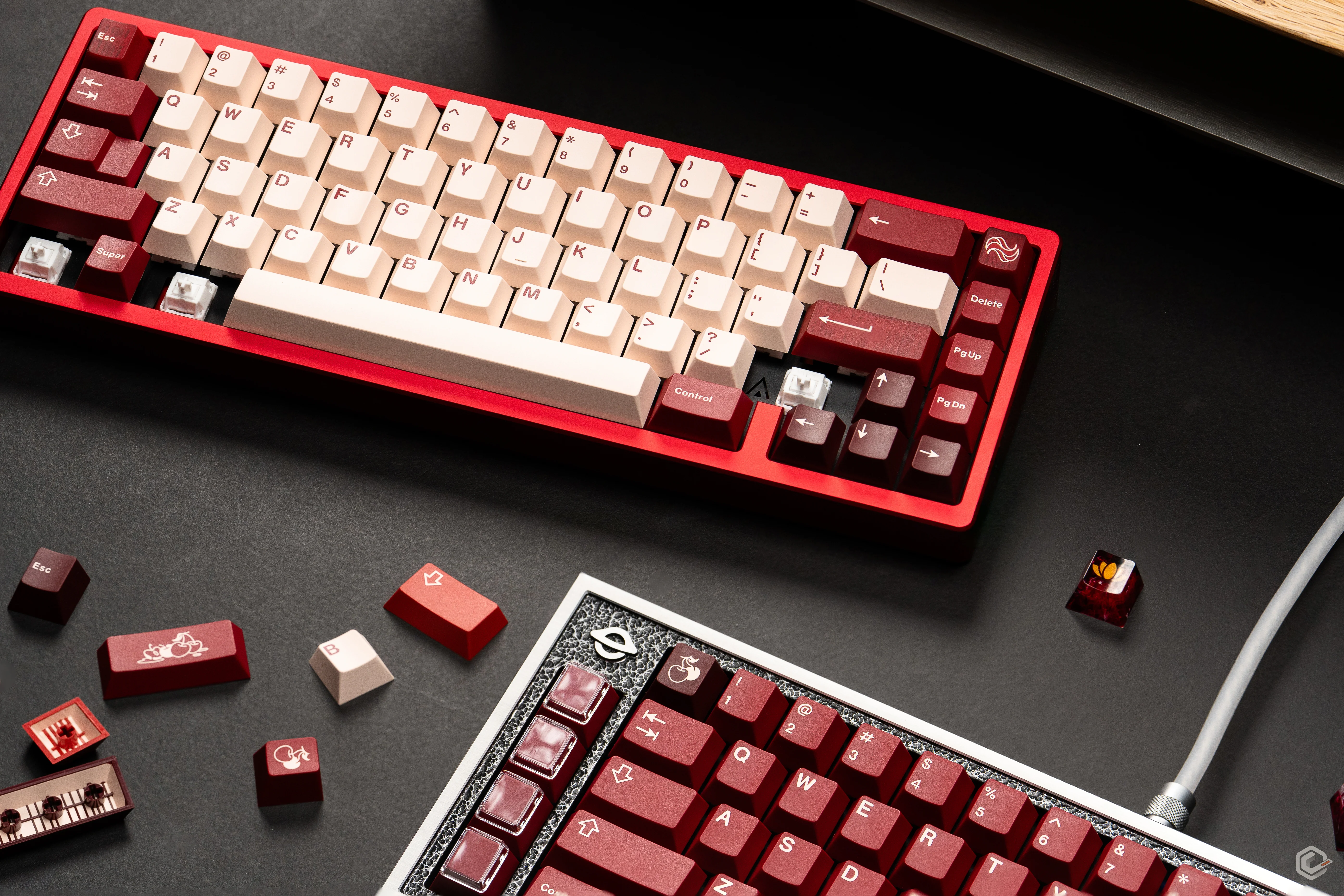 KEYKOBO CHERRIES ABS DOUBLE-SHOT KEYCAP SET - Image 10