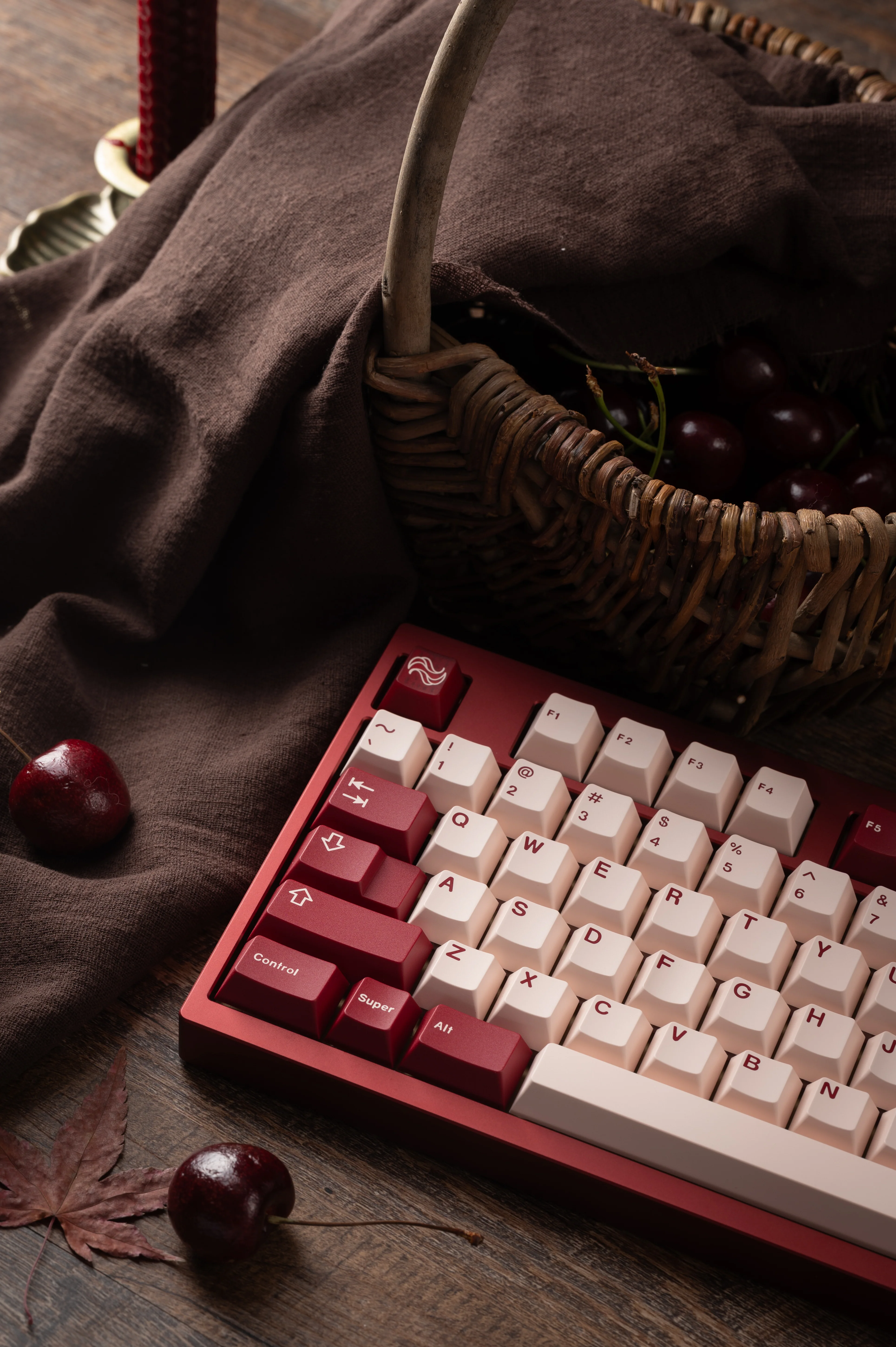 KEYKOBO CHERRIES ABS DOUBLE-SHOT KEYCAP SET - Image 21