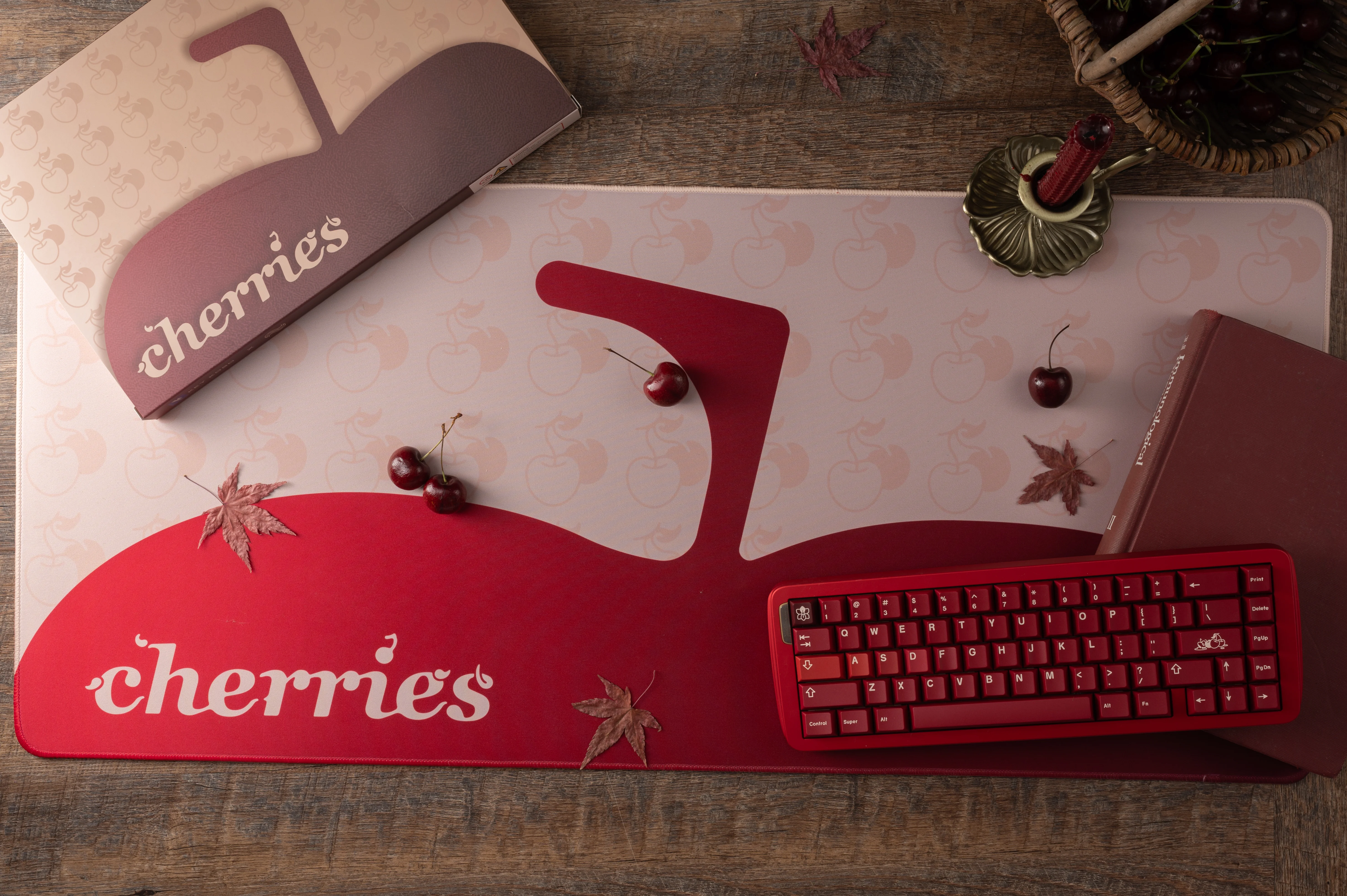 KEYKOBO CHERRIES ABS DOUBLE-SHOT KEYCAP SET - Image 25