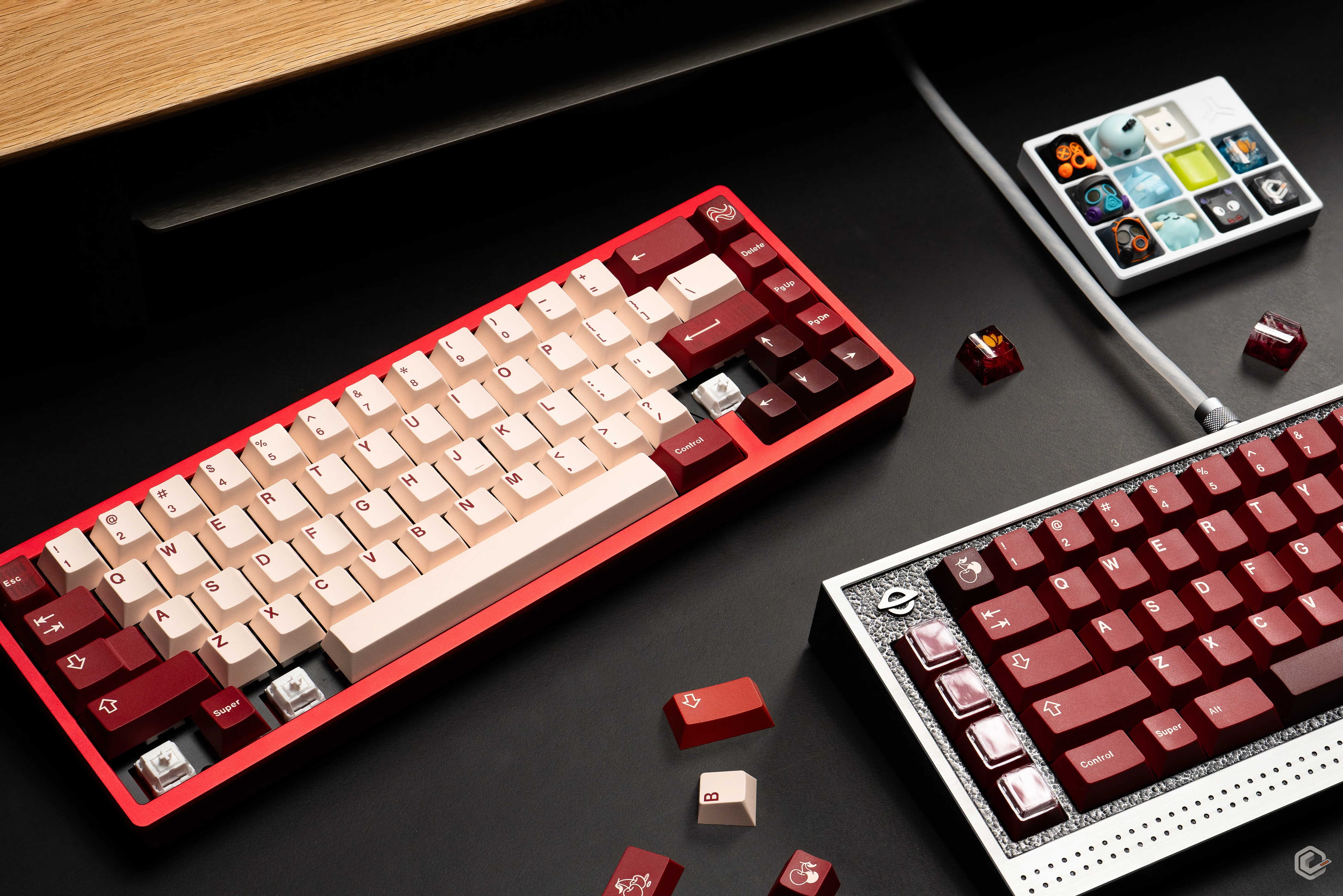 KEYKOBO CHERRIES ABS DOUBLE-SHOT KEYCAP SET - Image 3