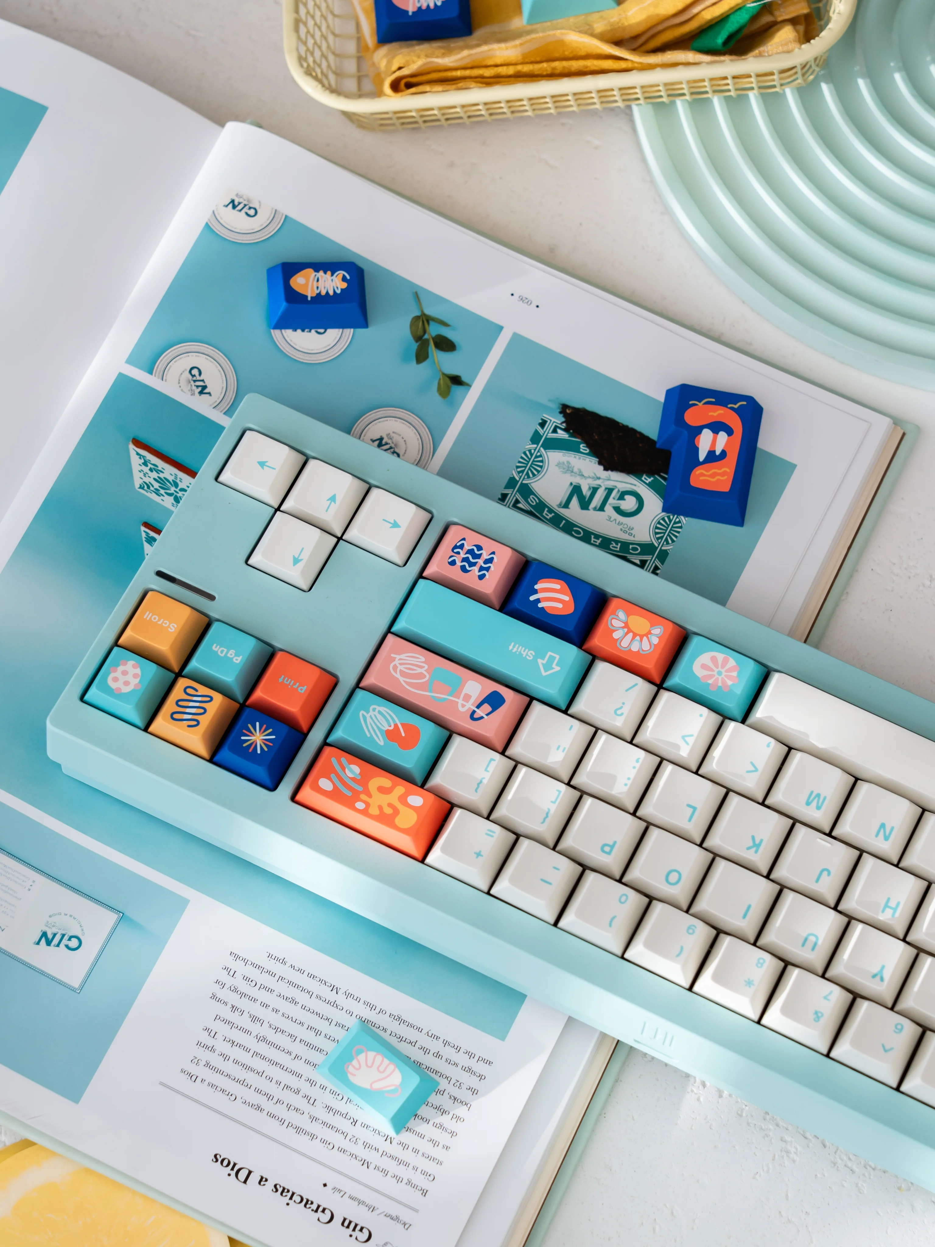 KEYKOBO CINQUE TERRE ABS DOUBLE-SHOT KEYCAP SET - Image 13