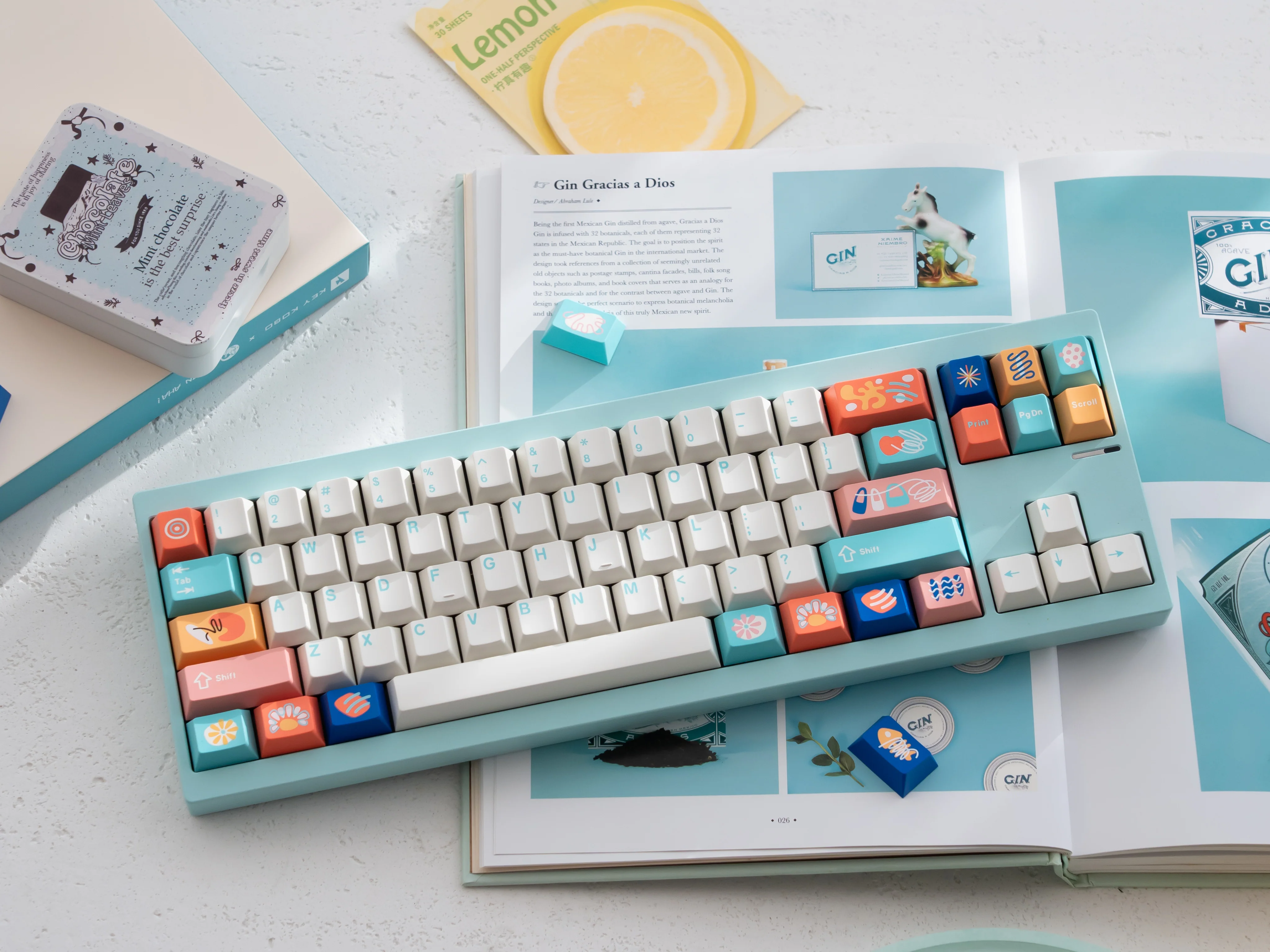 KEYKOBO CINQUE TERRE ABS DOUBLE-SHOT KEYCAP SET - Image 6