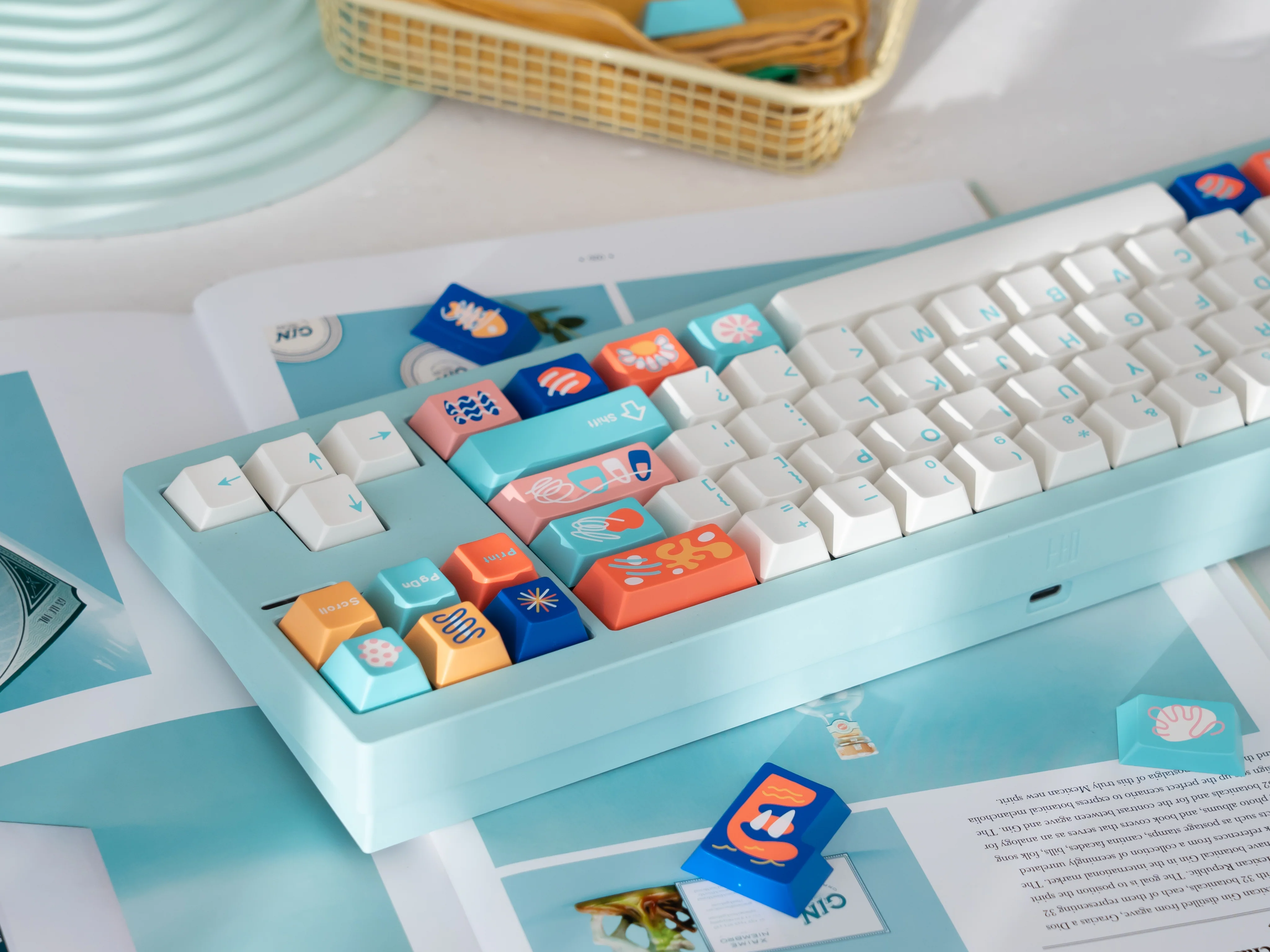 KEYKOBO CINQUE TERRE ABS DOUBLE-SHOT KEYCAP SET - Image 7