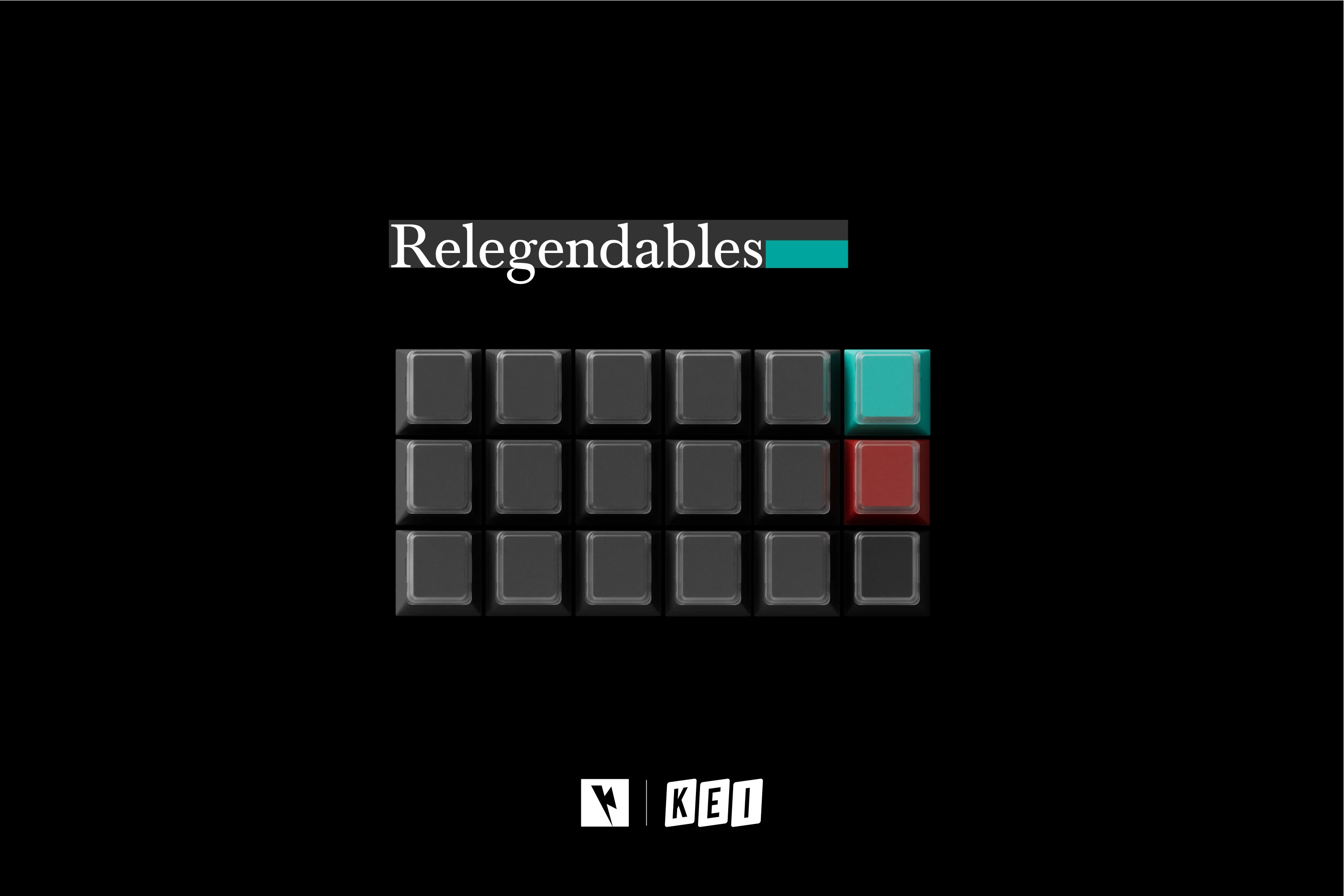 KEYKOBO DOLCH ABS TRIPLE-SHOT KEYCAP SET INSTOCK - Image 15