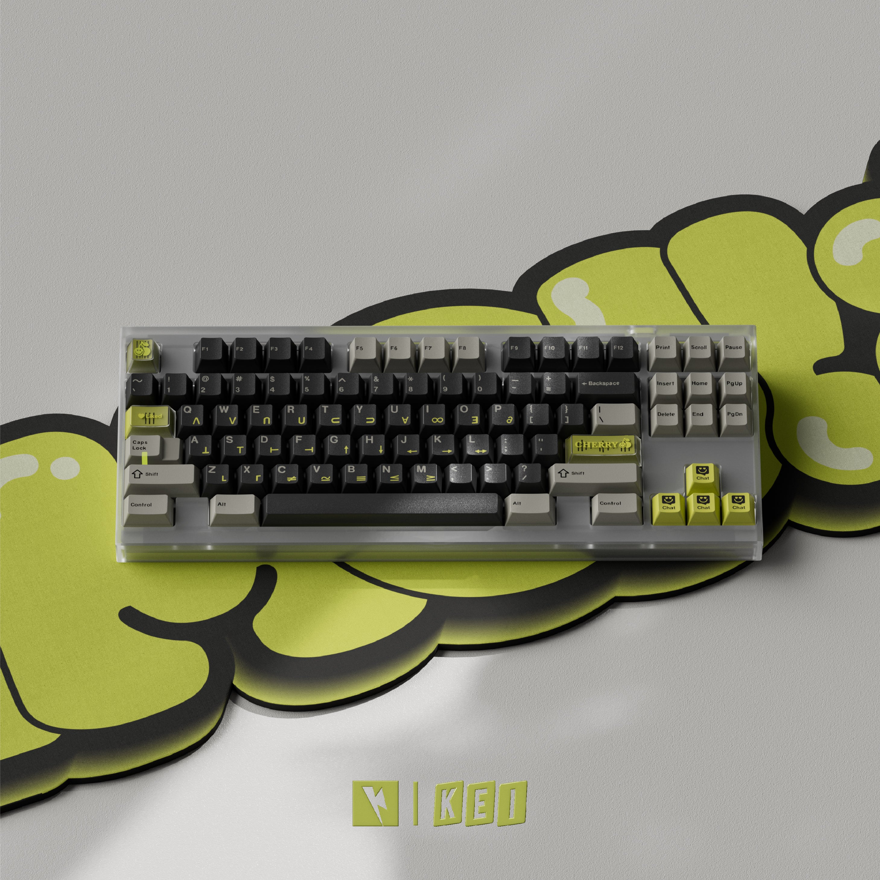 KEYKOBO EMOJI ABS DOUBLE-SHOT KEYCAP SET PRE-ORDER