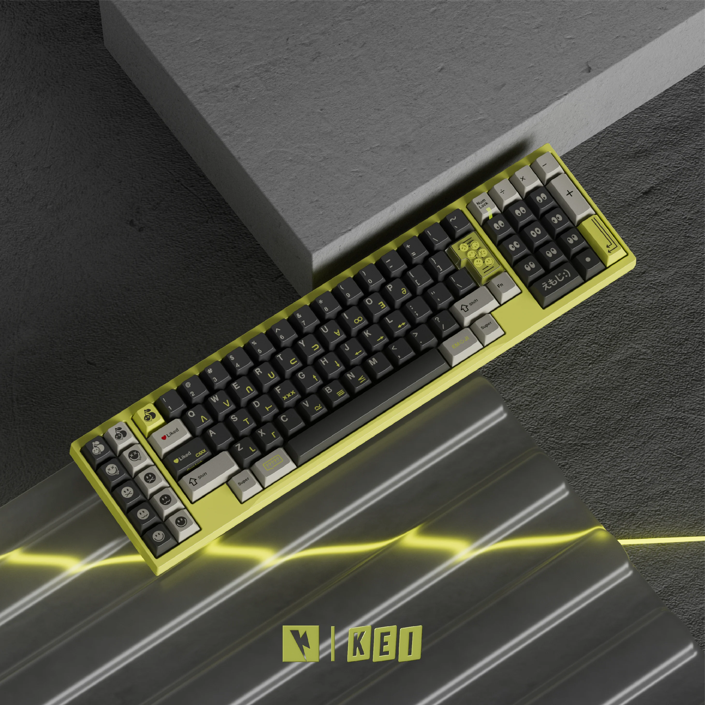KEYKOBO EMOJI ABS DOUBLE-SHOT KEYCAP SET PRE-ORDER - Image 2