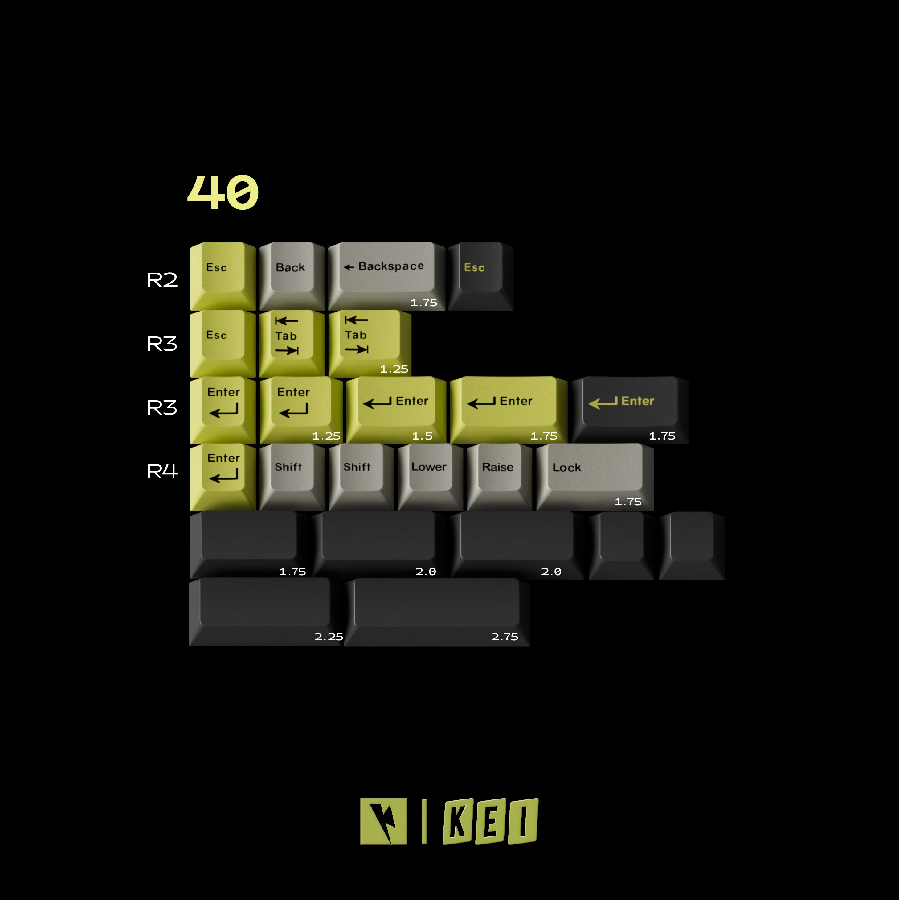 KEYKOBO EMOJI ABS DOUBLE-SHOT KEYCAP SET PRE-ORDER - Image 24